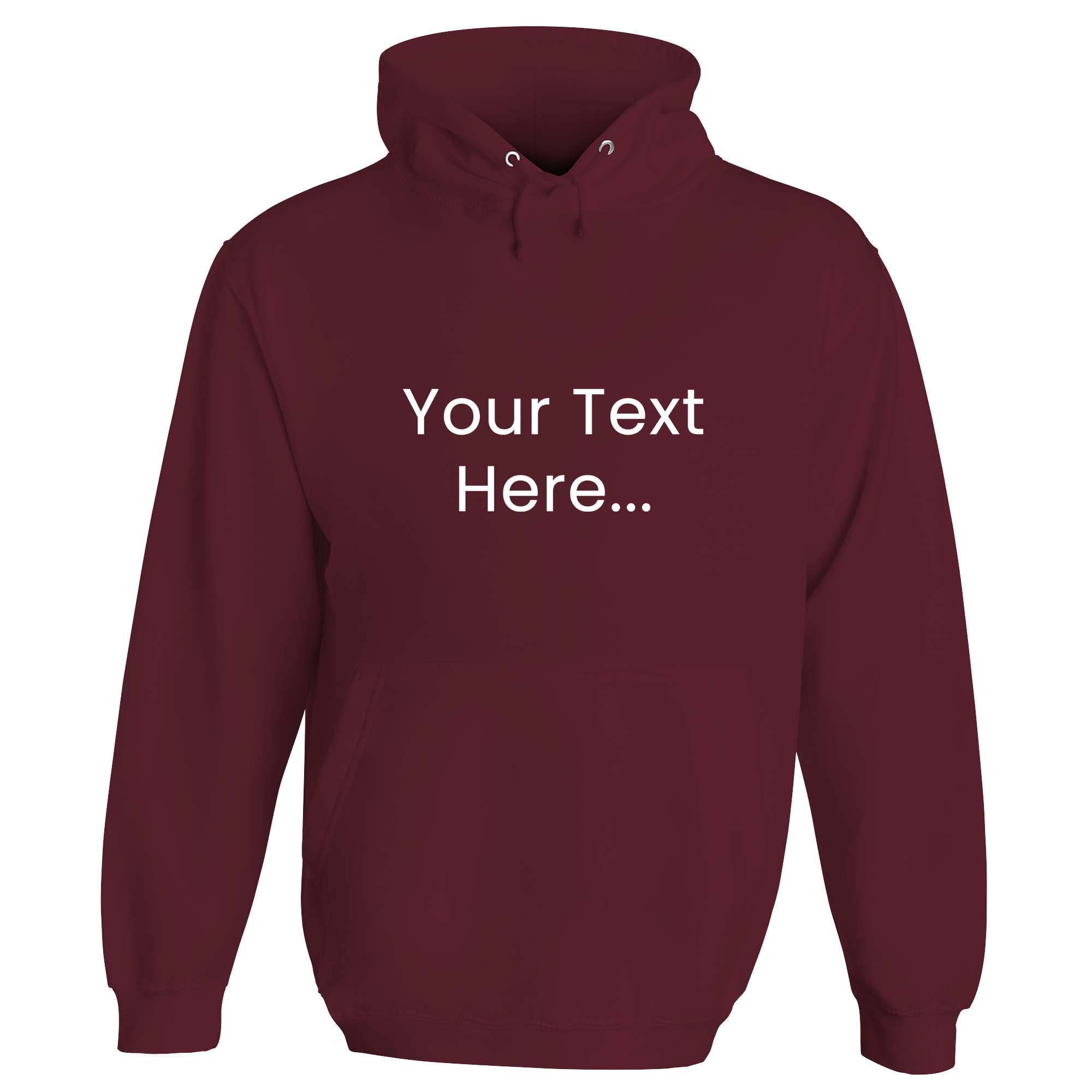 Custom Text Hoodie