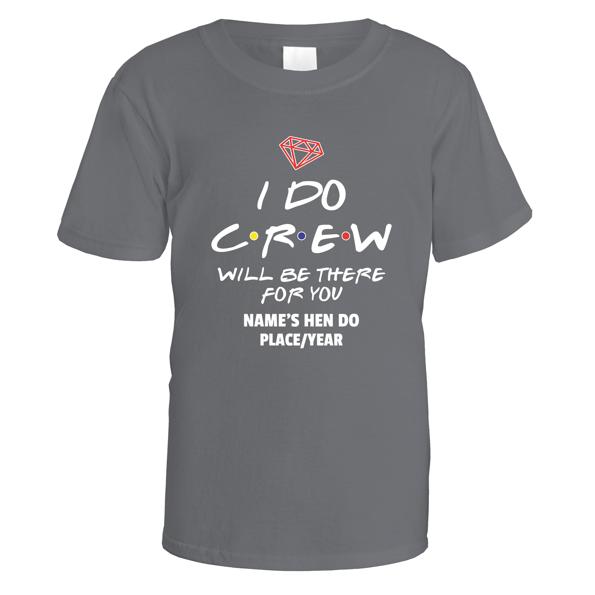 I Do Crew Mates Hen Do T-Shirt