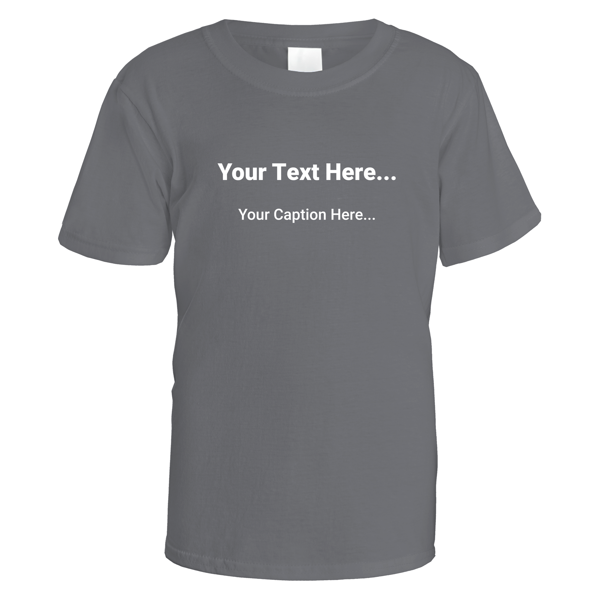 Personalised Header and Caption T-Shirt