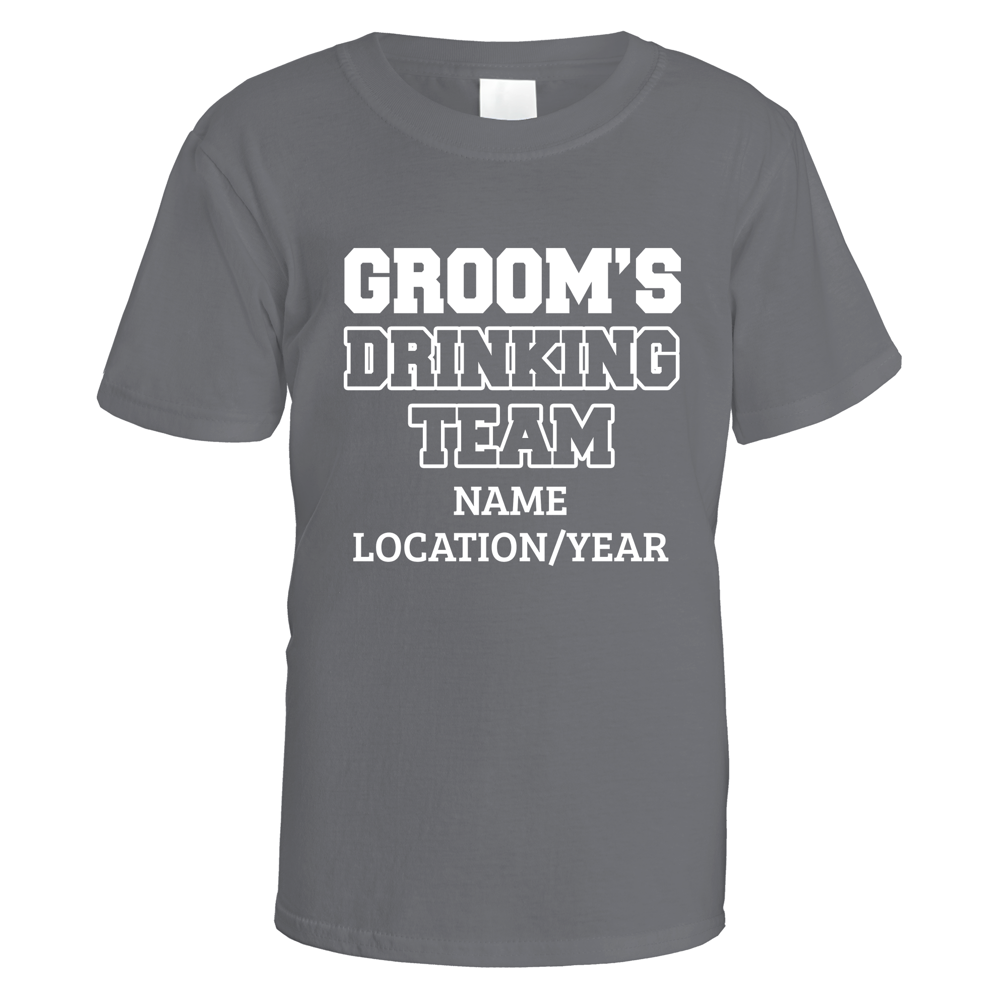 Groom's Drinking Team Stag Do T-Shirt