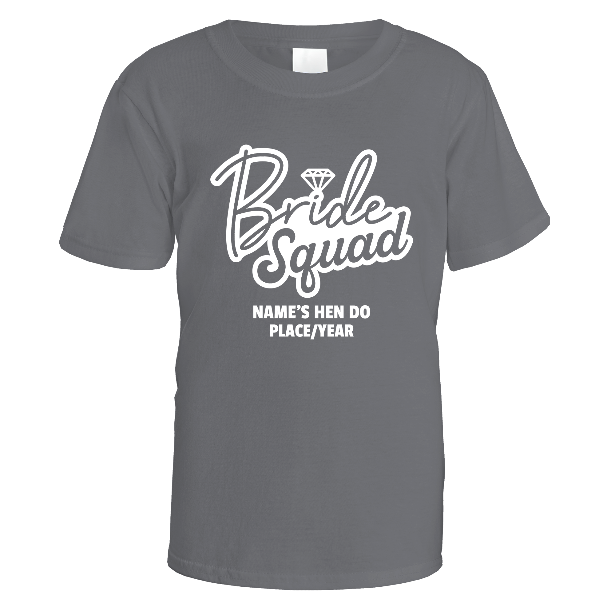 Bride Squad Diamond Hen Do T-Shirt