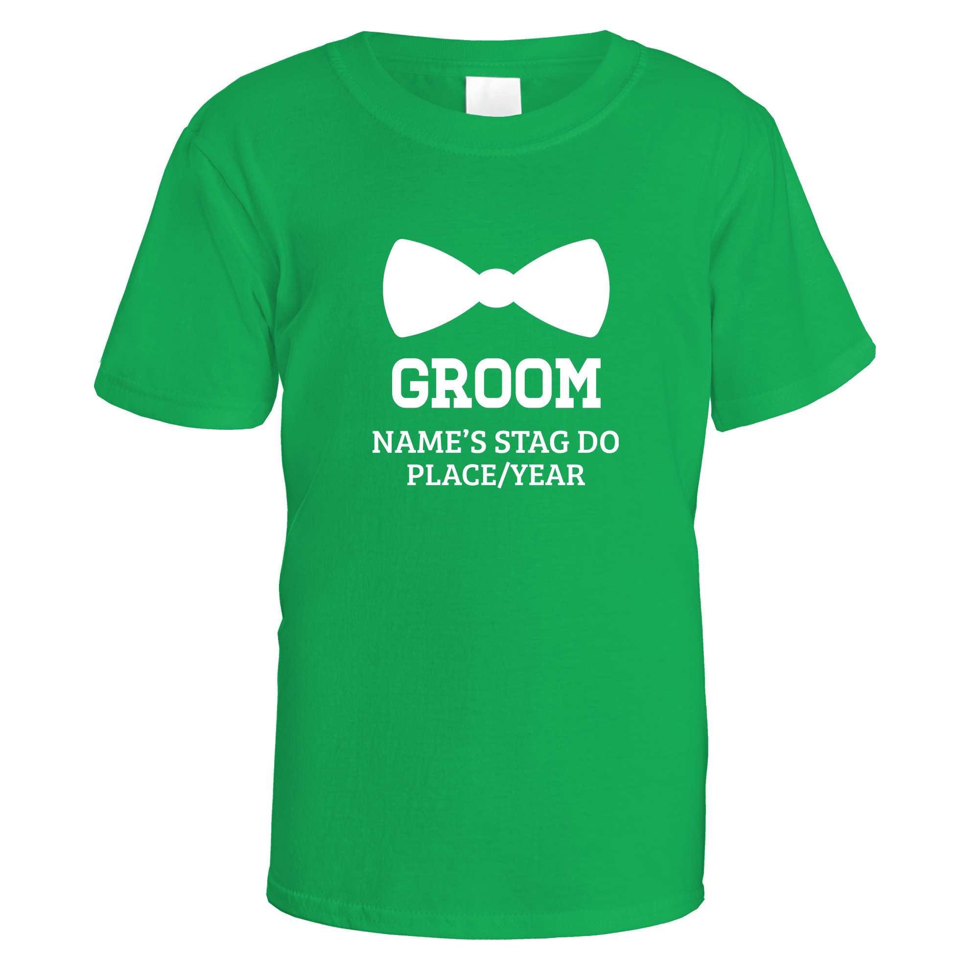 Groom Bow Tie Stag Do T-Shirt