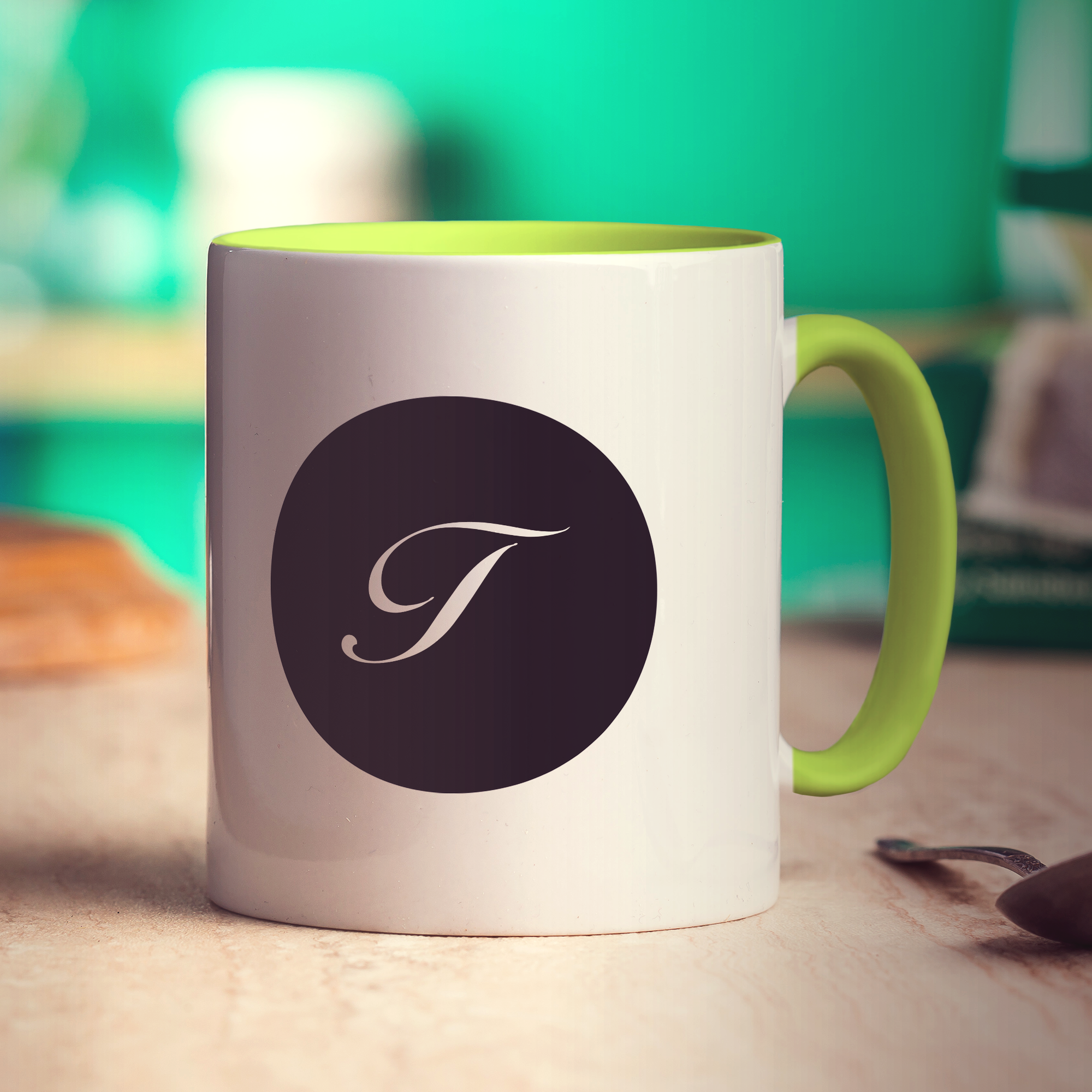 Promotional Mug Fancy Stamp