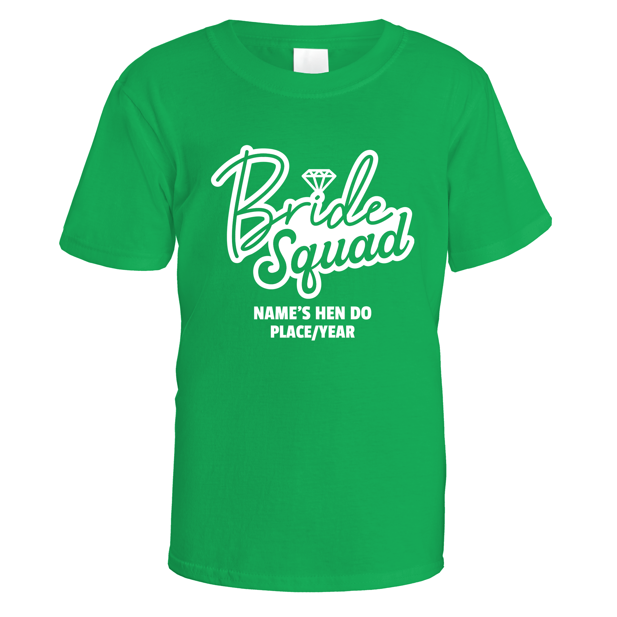 Bride Squad Diamond Hen Do T-Shirt