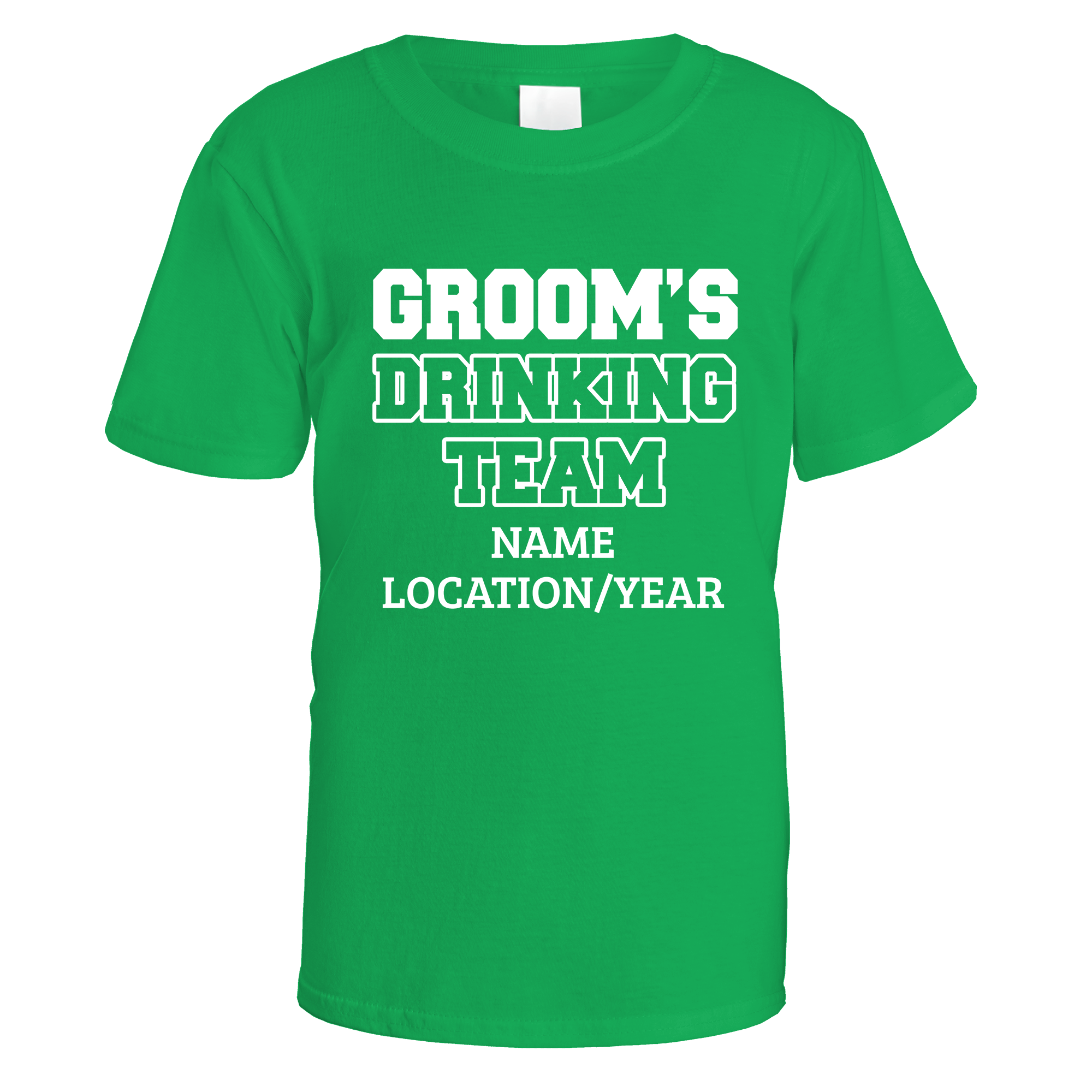 Groom's Drinking Team Stag Do T-Shirt