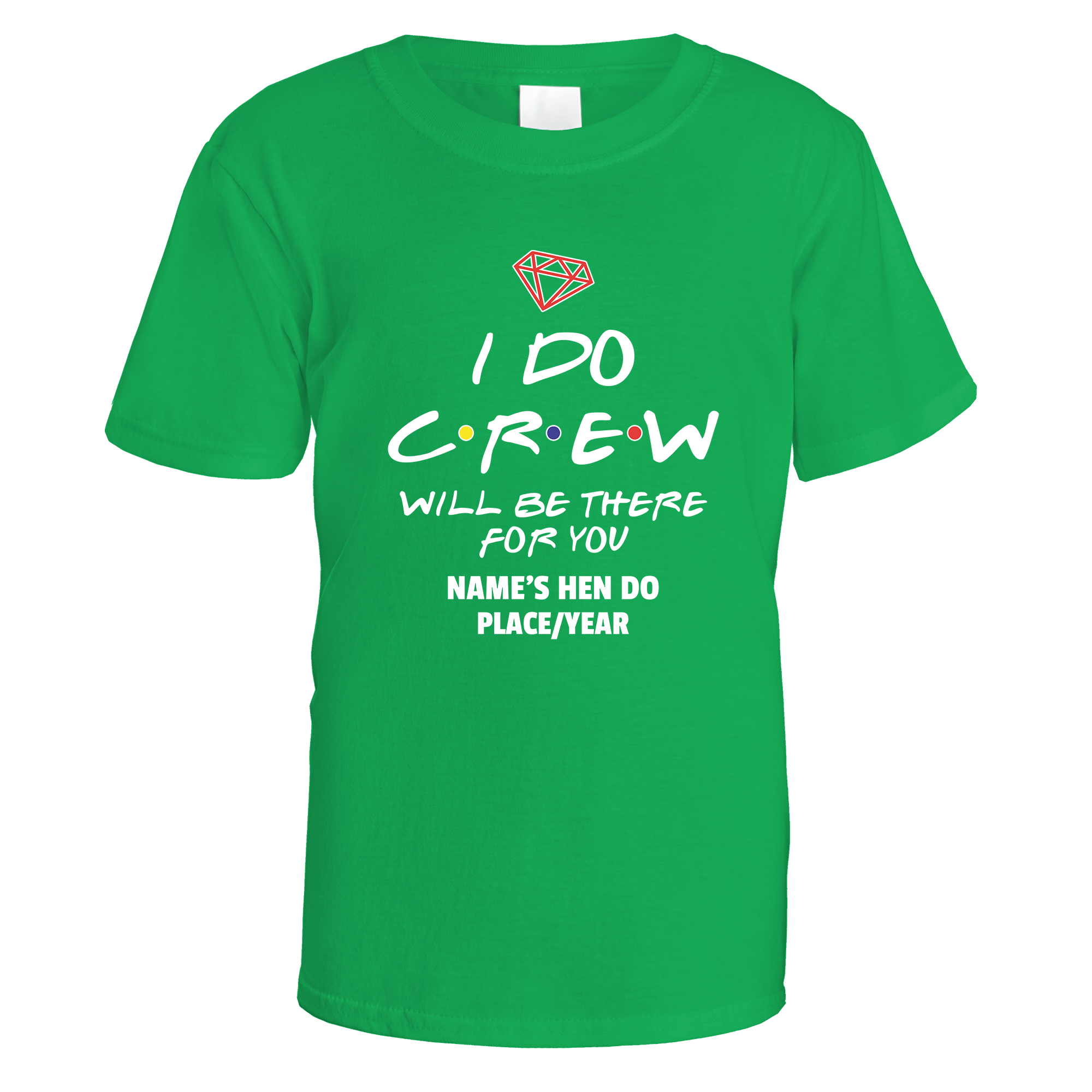 I Do Crew Mates Hen Do T-Shirt