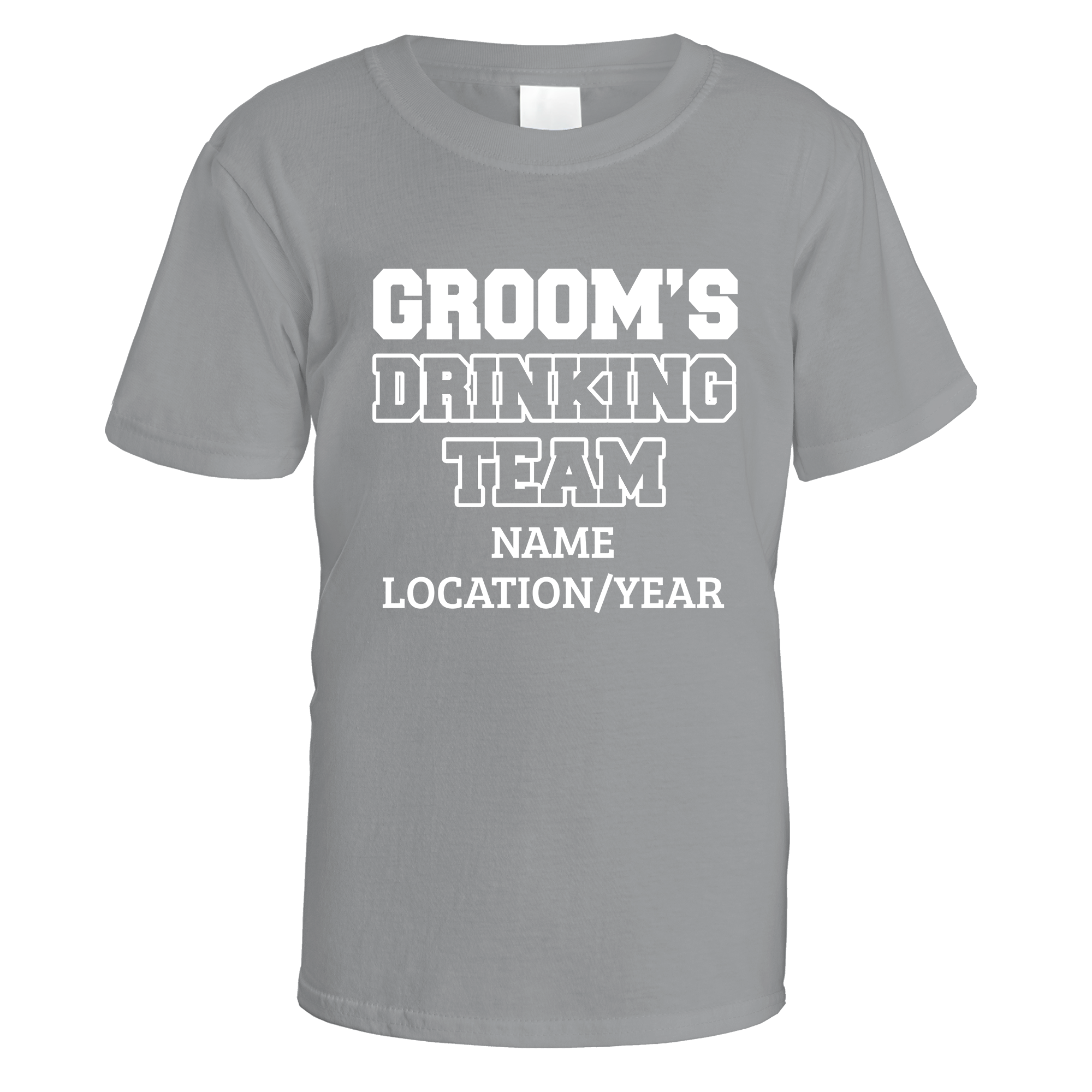 Groom's Drinking Team Stag Do T-Shirt