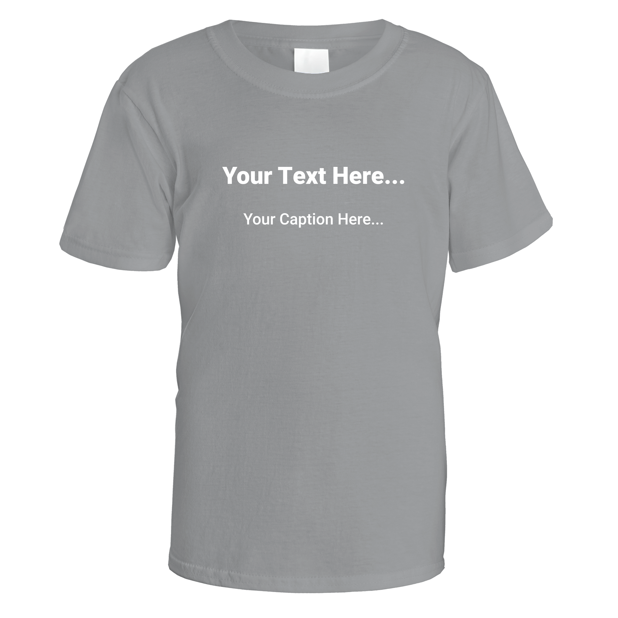 Personalised Header and Caption T-Shirt