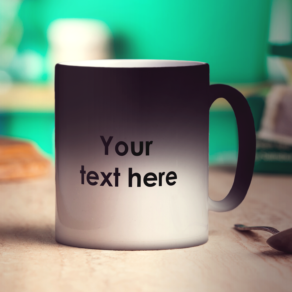 Promotional Message Mug - Standard 330ml (11oz) / Magic Mug