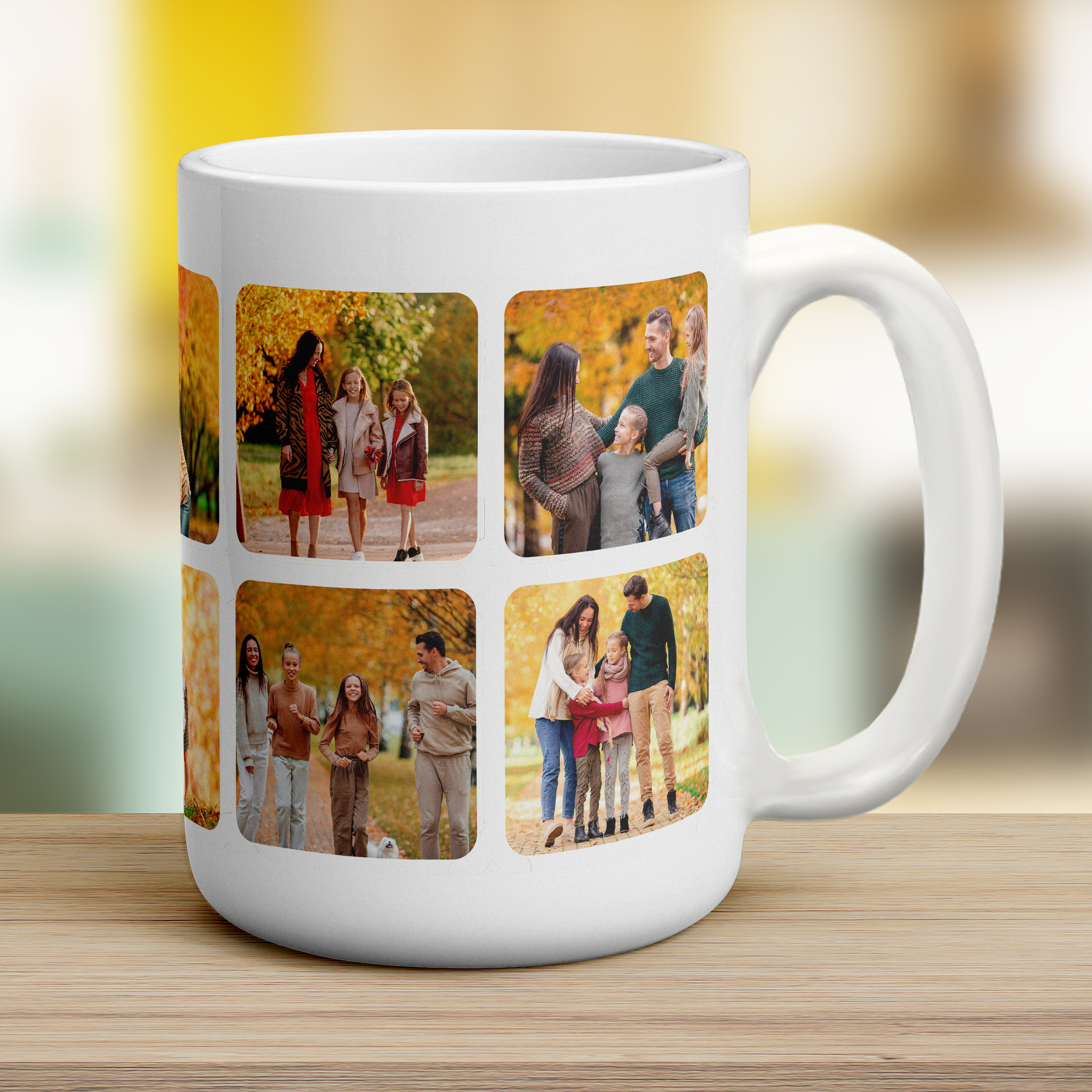 Jumbo Collage Mug with 10 Photos