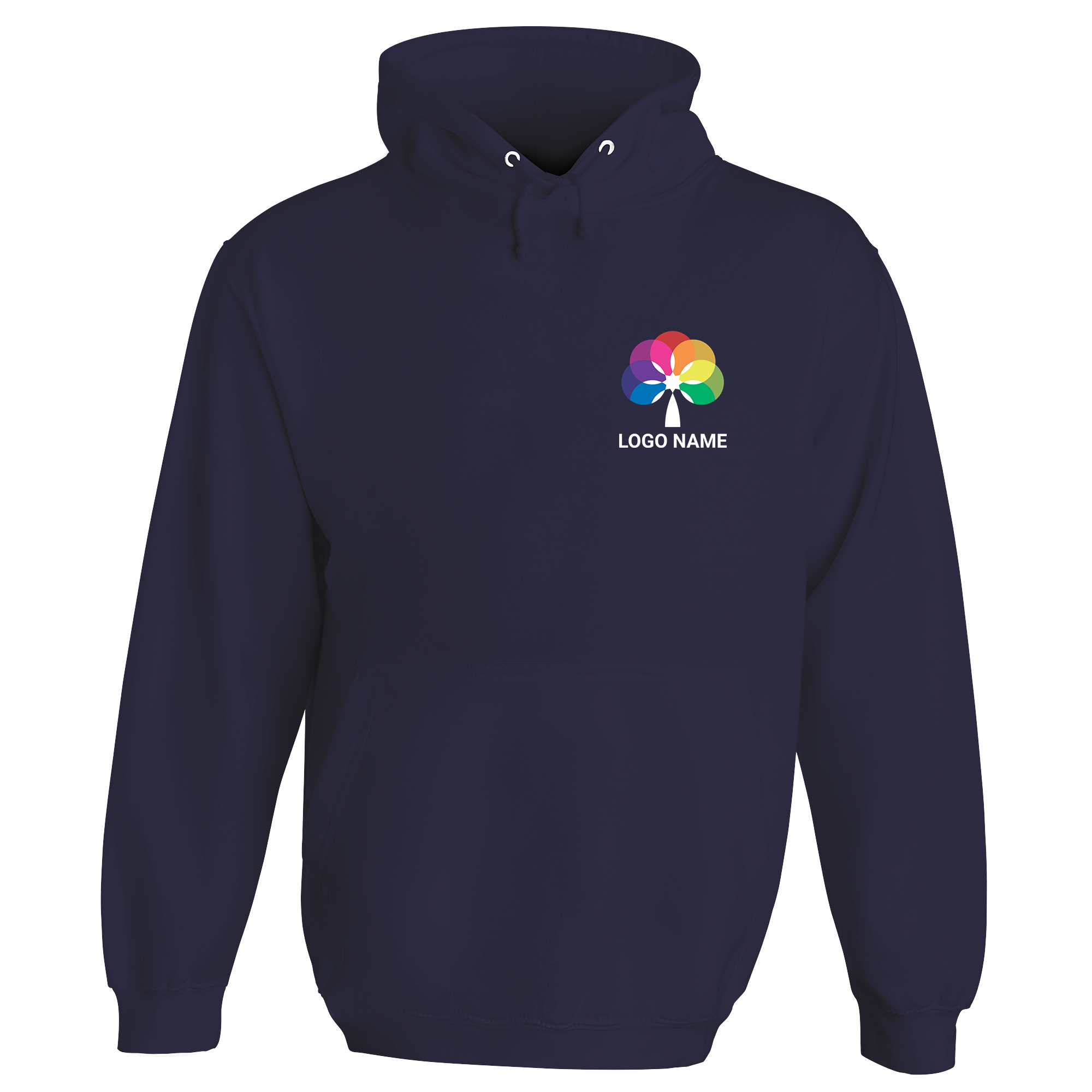 Small Logo Personalised Hoodie