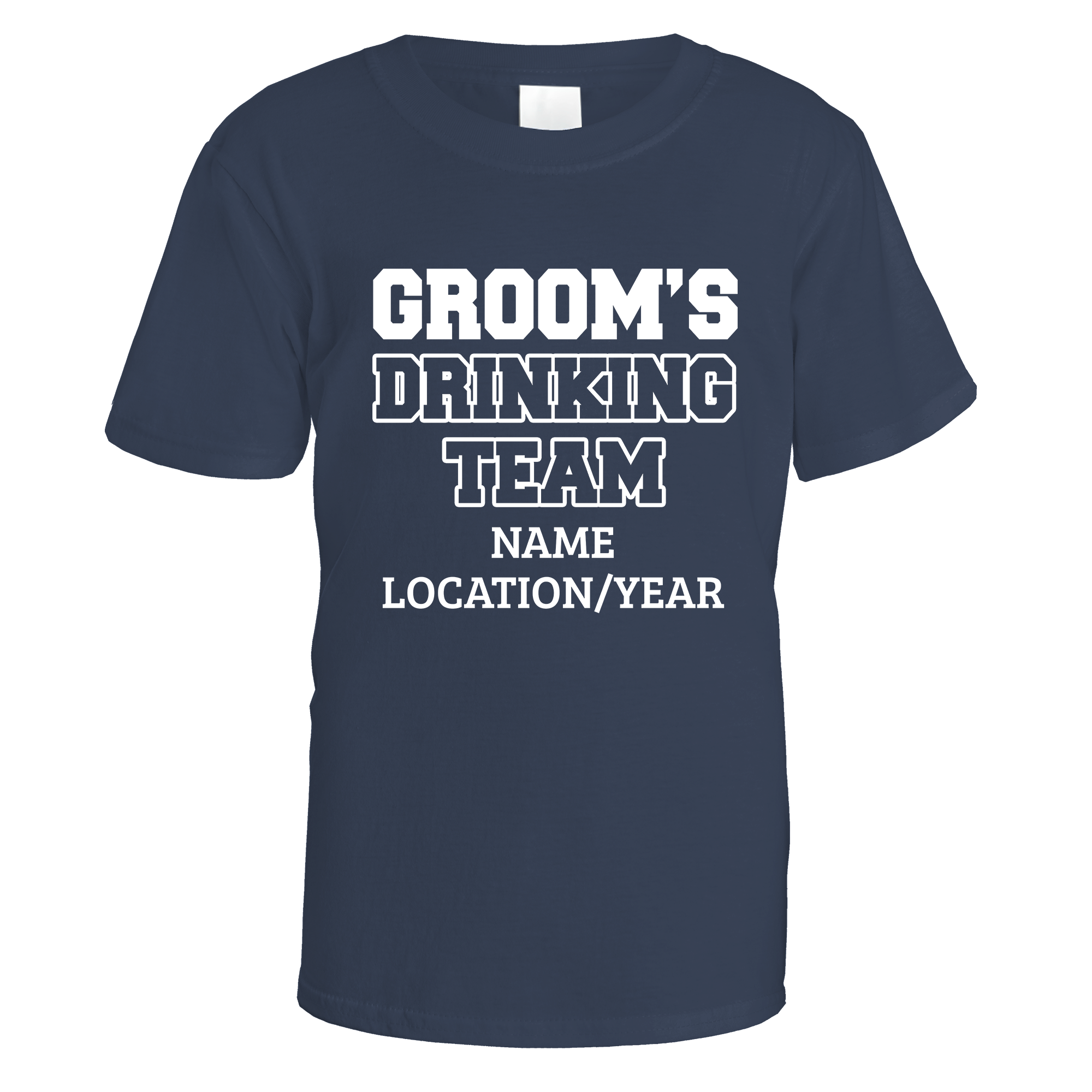 Groom's Drinking Team Stag Do T-Shirt