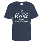 Team Bride Ring Hen Do T-Shirt - X Large / Navy