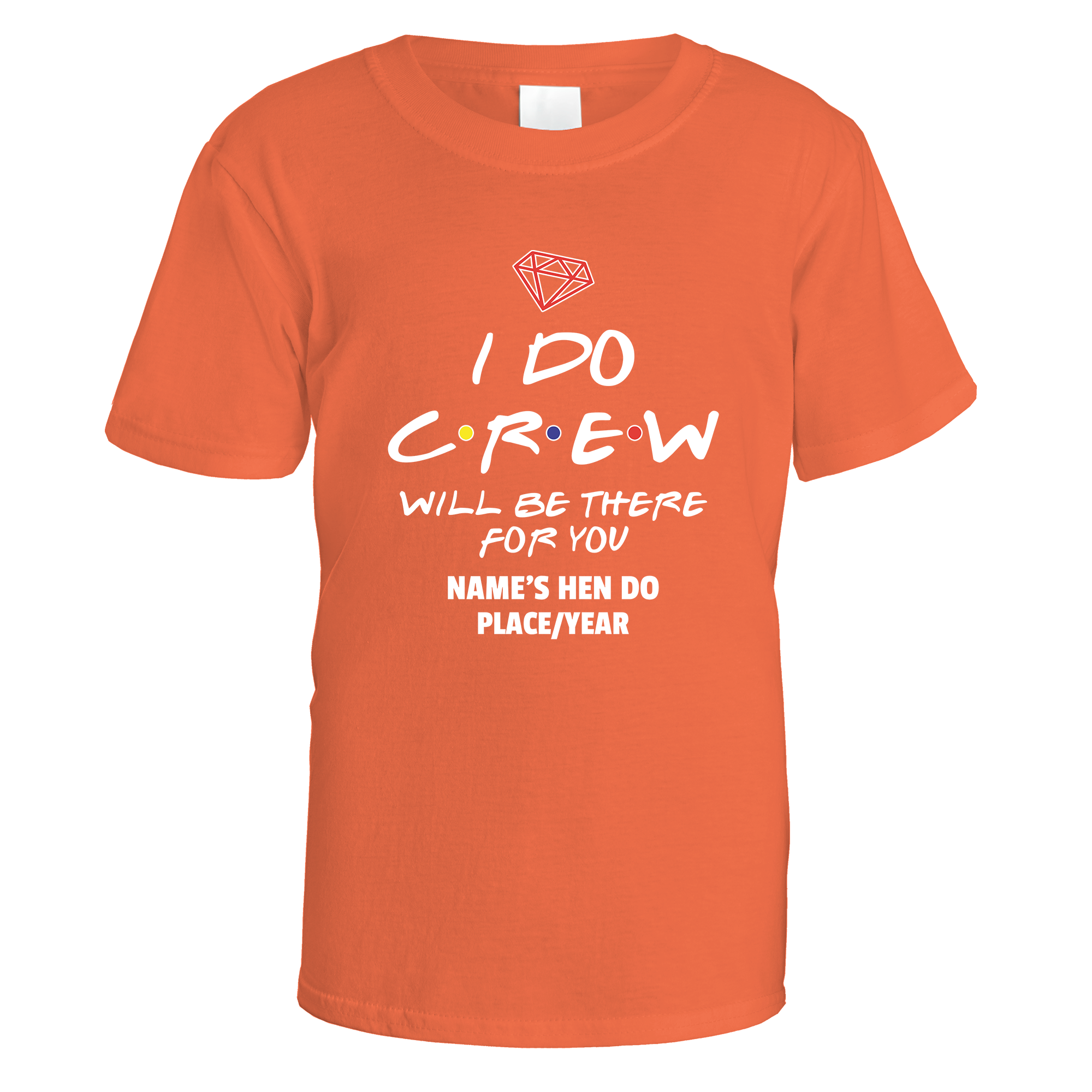 I Do Crew Mates Hen Do T-Shirt