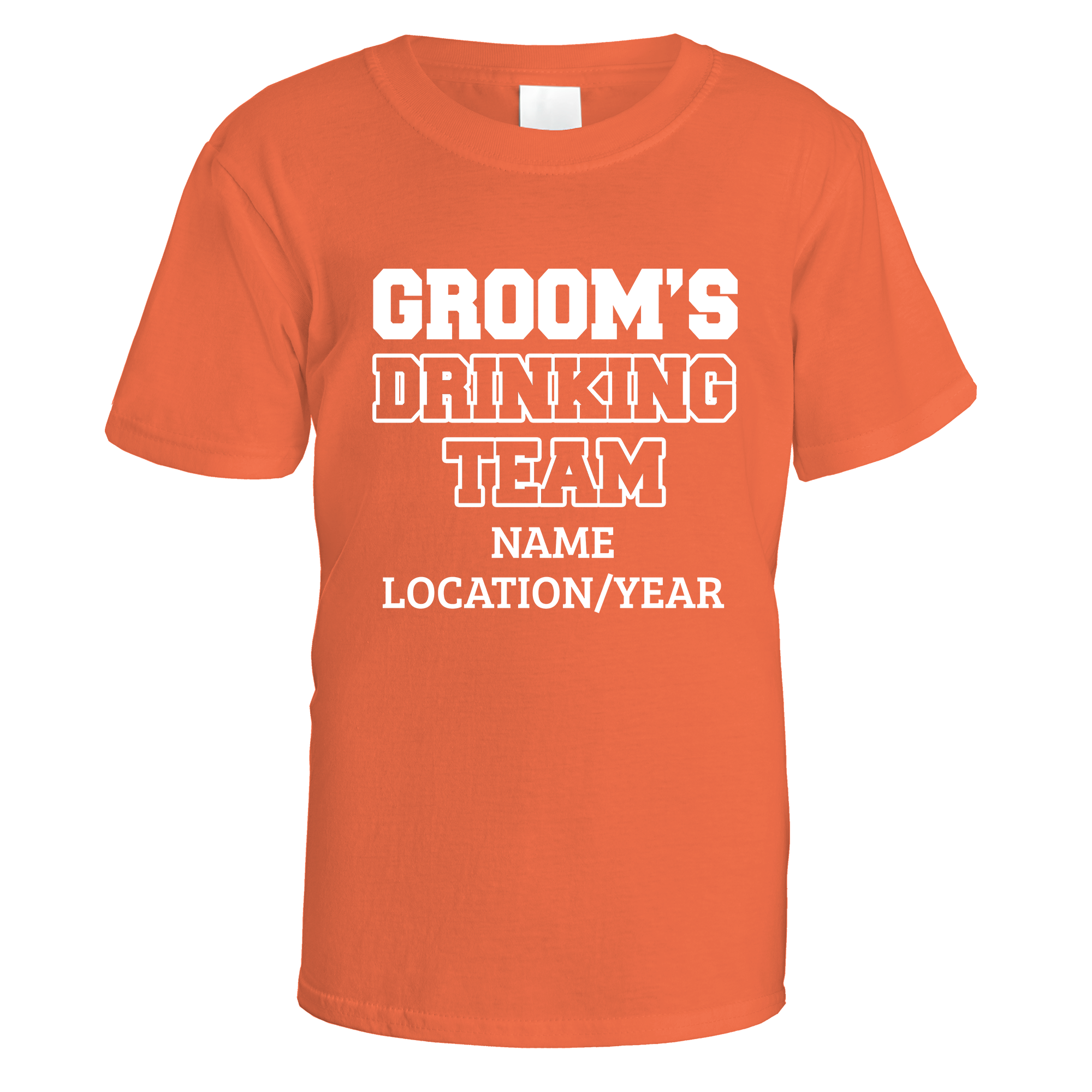 Groom's Drinking Team Stag Do T-Shirt