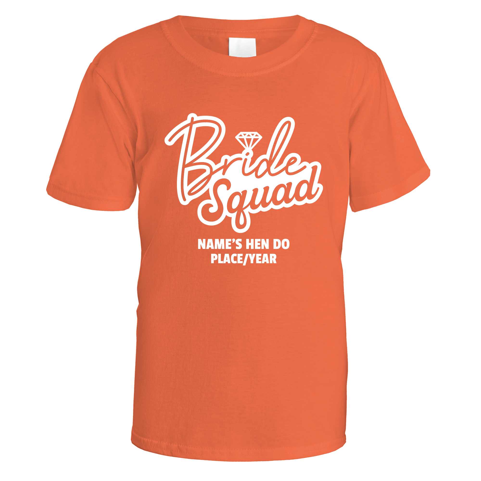 Bride Squad Diamond Hen Do T-Shirt
