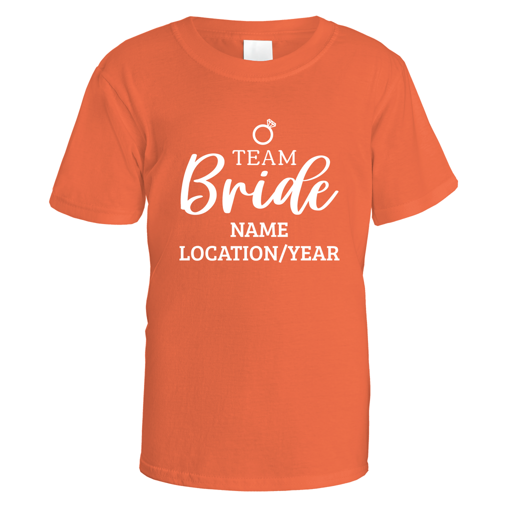Team Bride Ring Hen Do T-Shirt