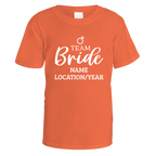 Team Bride Ring Hen Do T-Shirt - X Large / Orange