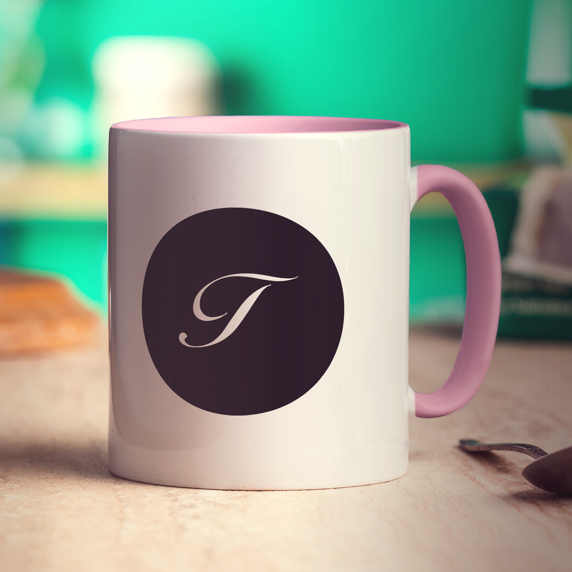 Promotional Mug Fancy Stamp