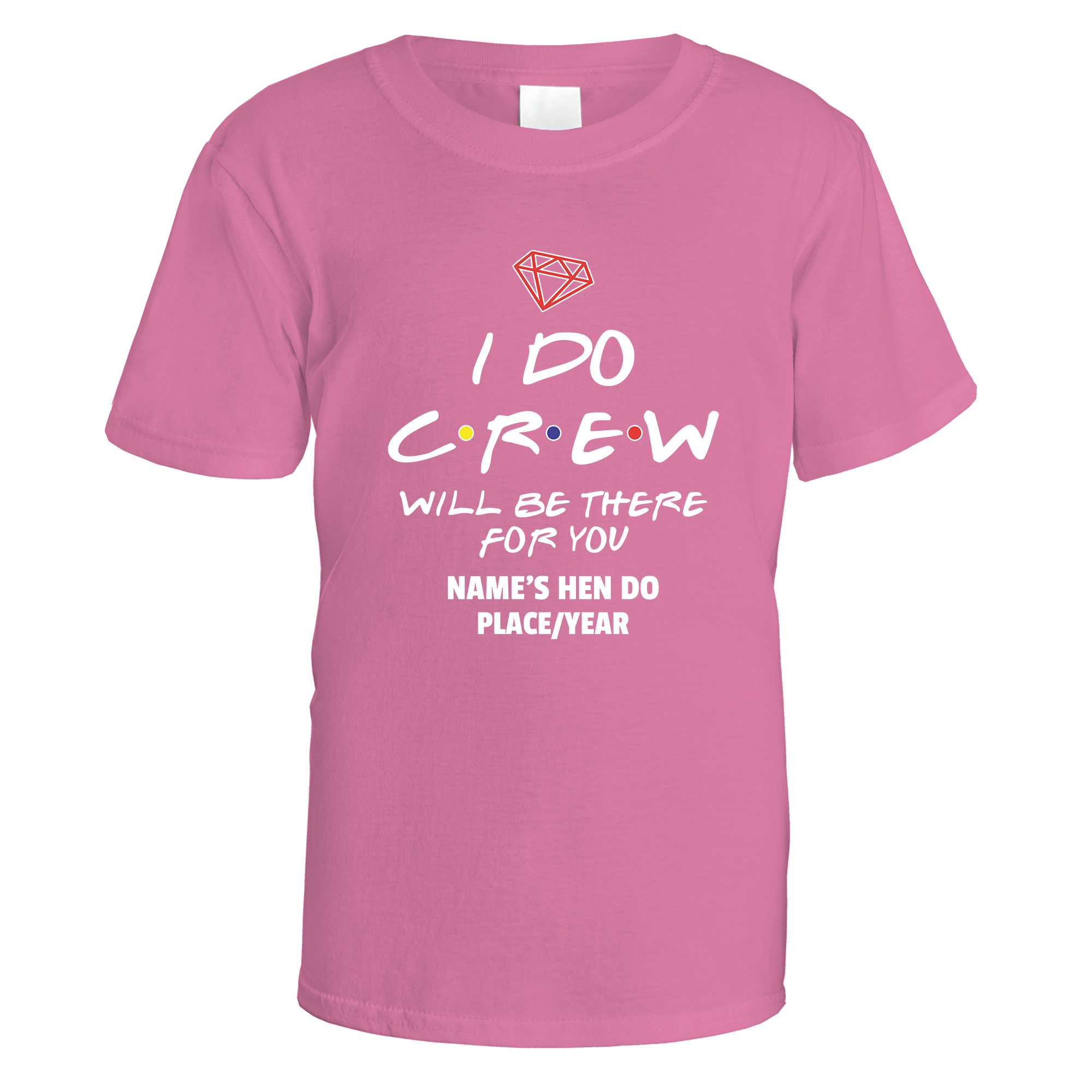 I Do Crew Mates Hen Do T-Shirt