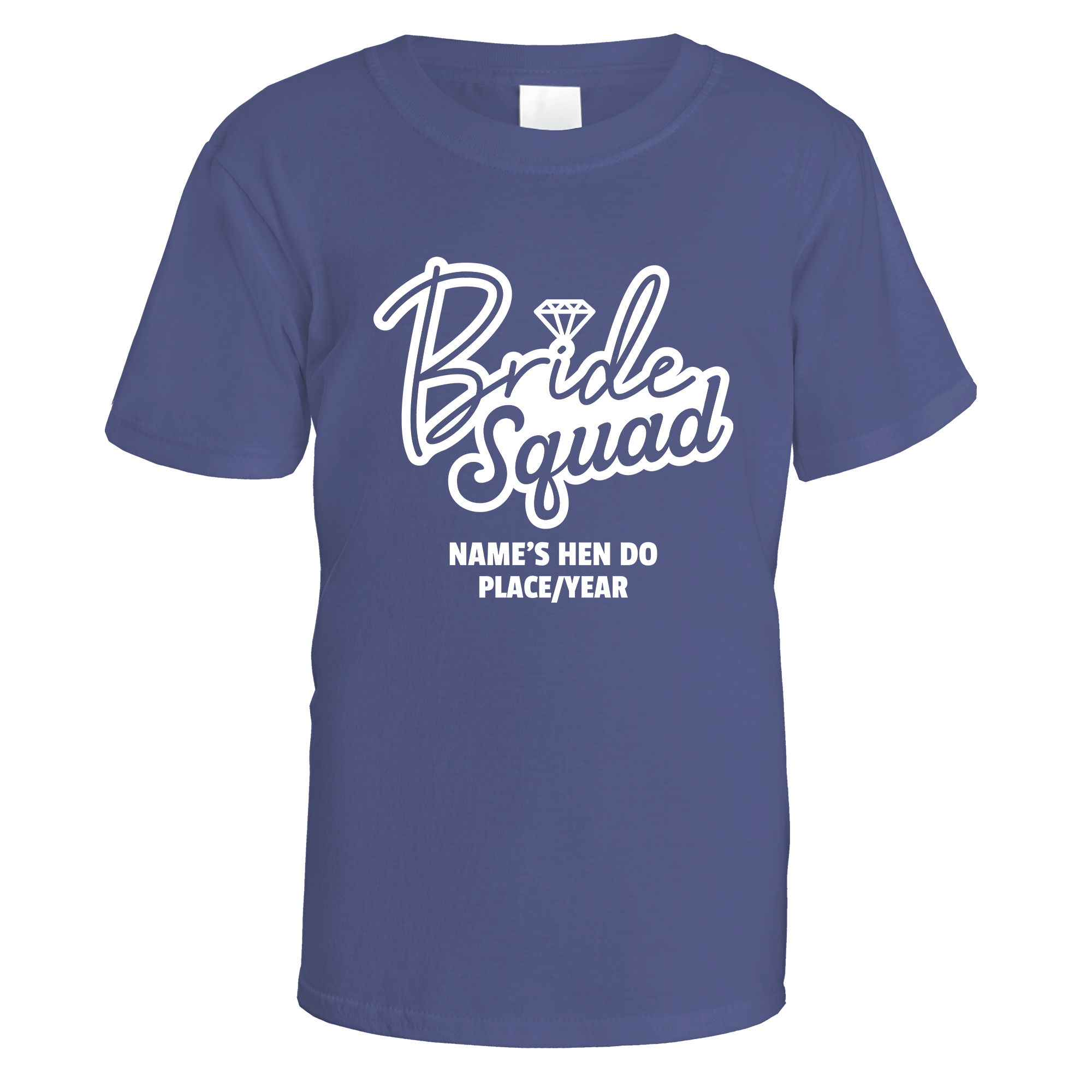 Bride Squad Diamond Hen Do T-Shirt