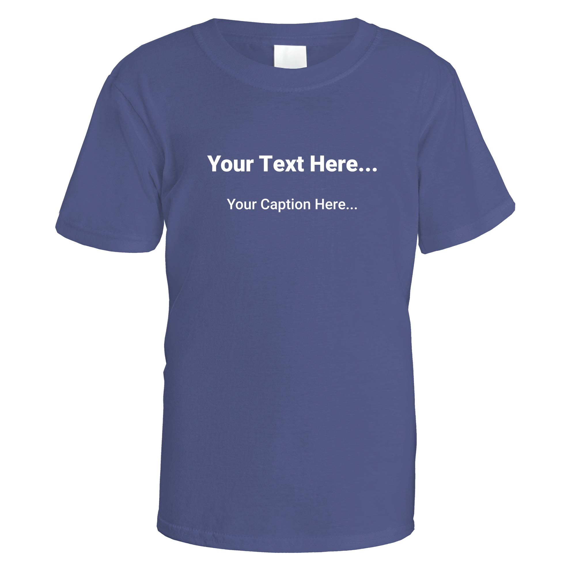 Personalised Header and Caption T-Shirt