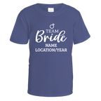 Team Bride Ring Hen Do T-Shirt - X Large / Purple