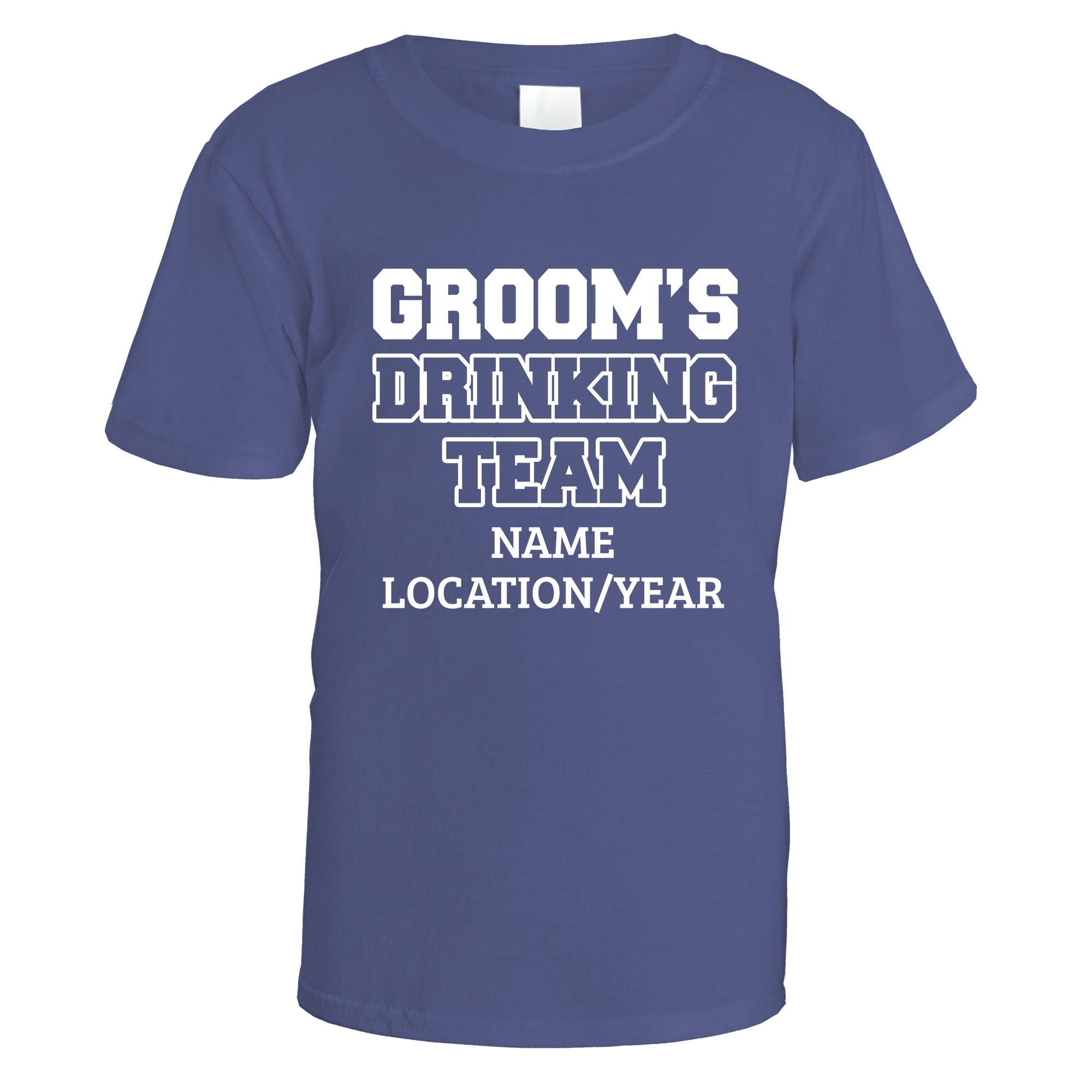 Groom's Drinking Team Stag Do T-Shirt