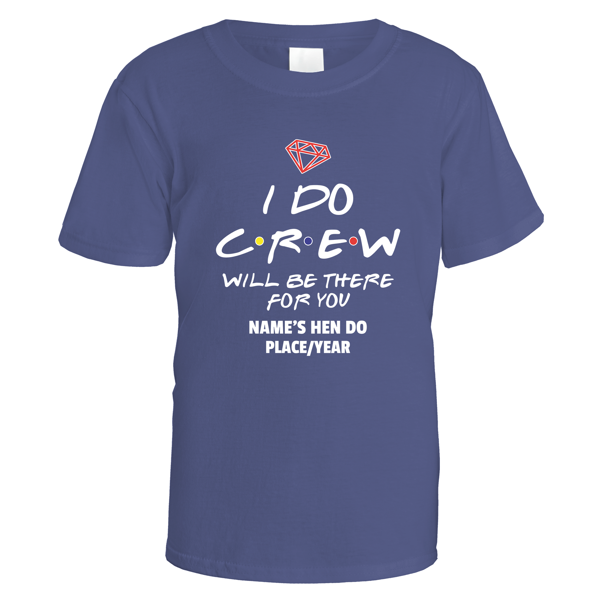 I Do Crew Mates Hen Do T-Shirt