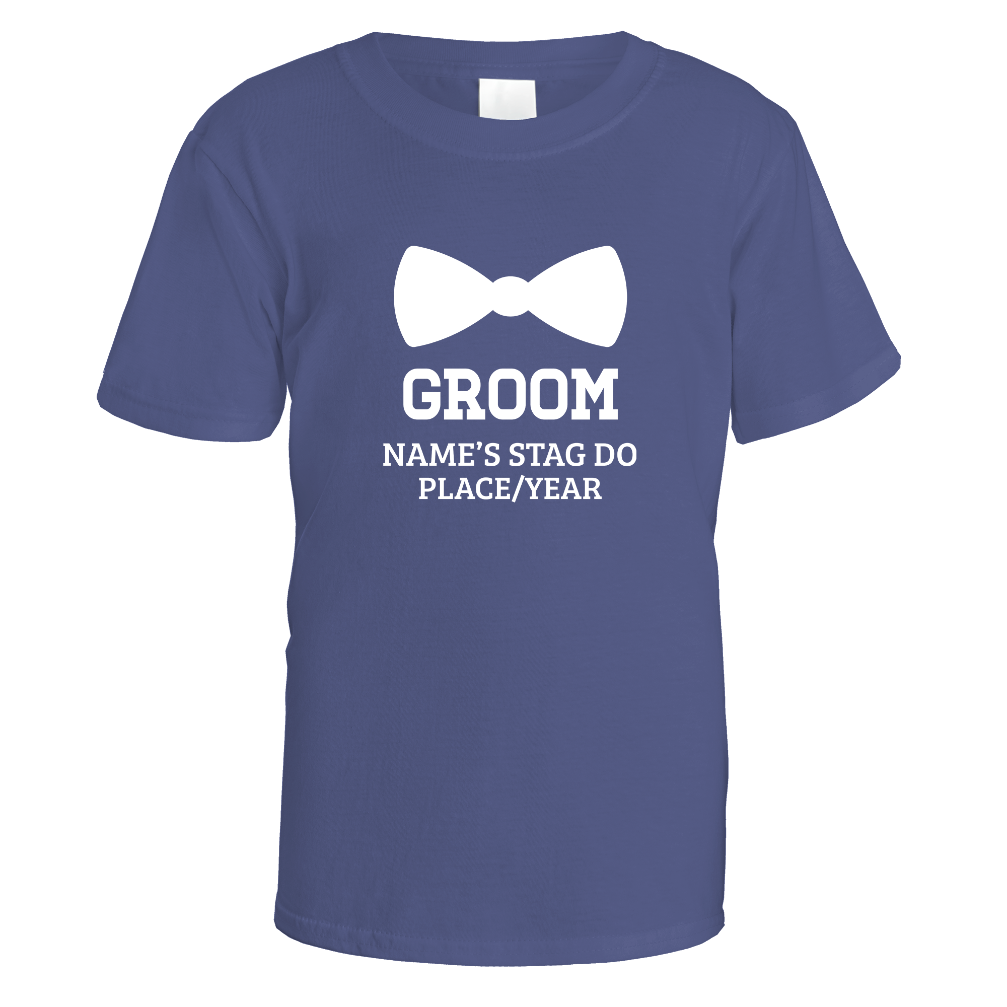Groom Bow Tie Stag Do T-Shirt