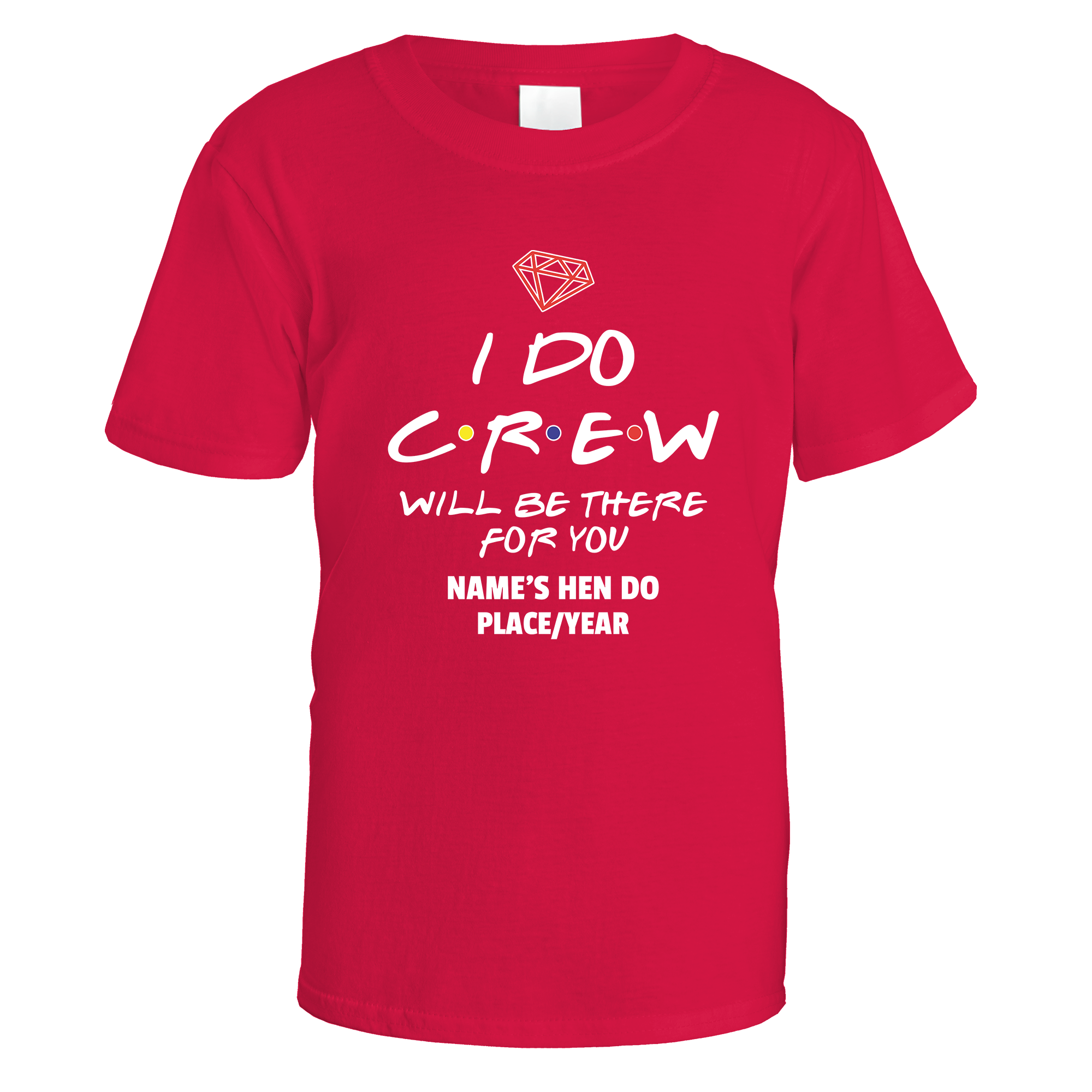 I Do Crew Mates Hen Do T-Shirt