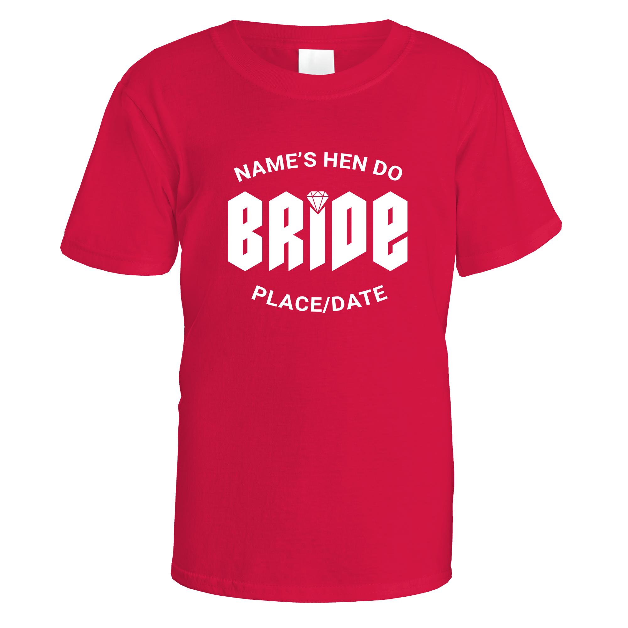 Blackletter Bride Hen Do T-Shirt