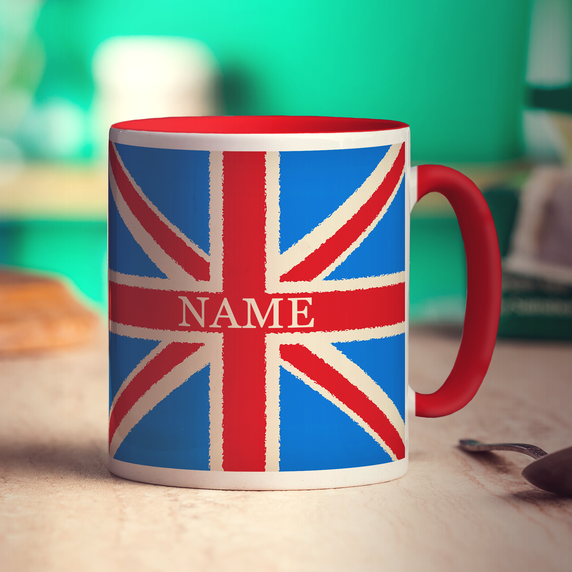 Personalised UK Mugs - Union Jack