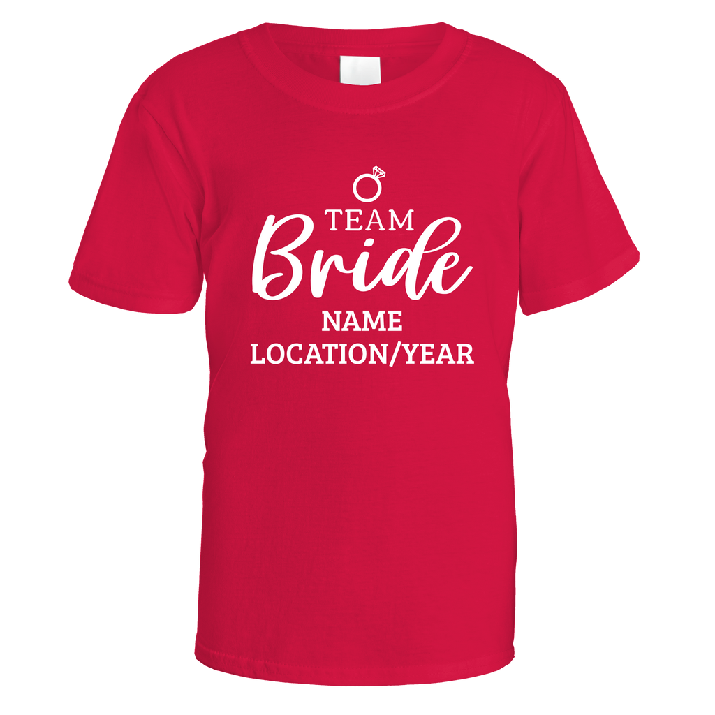 Team Bride Ring Hen Do T-Shirt