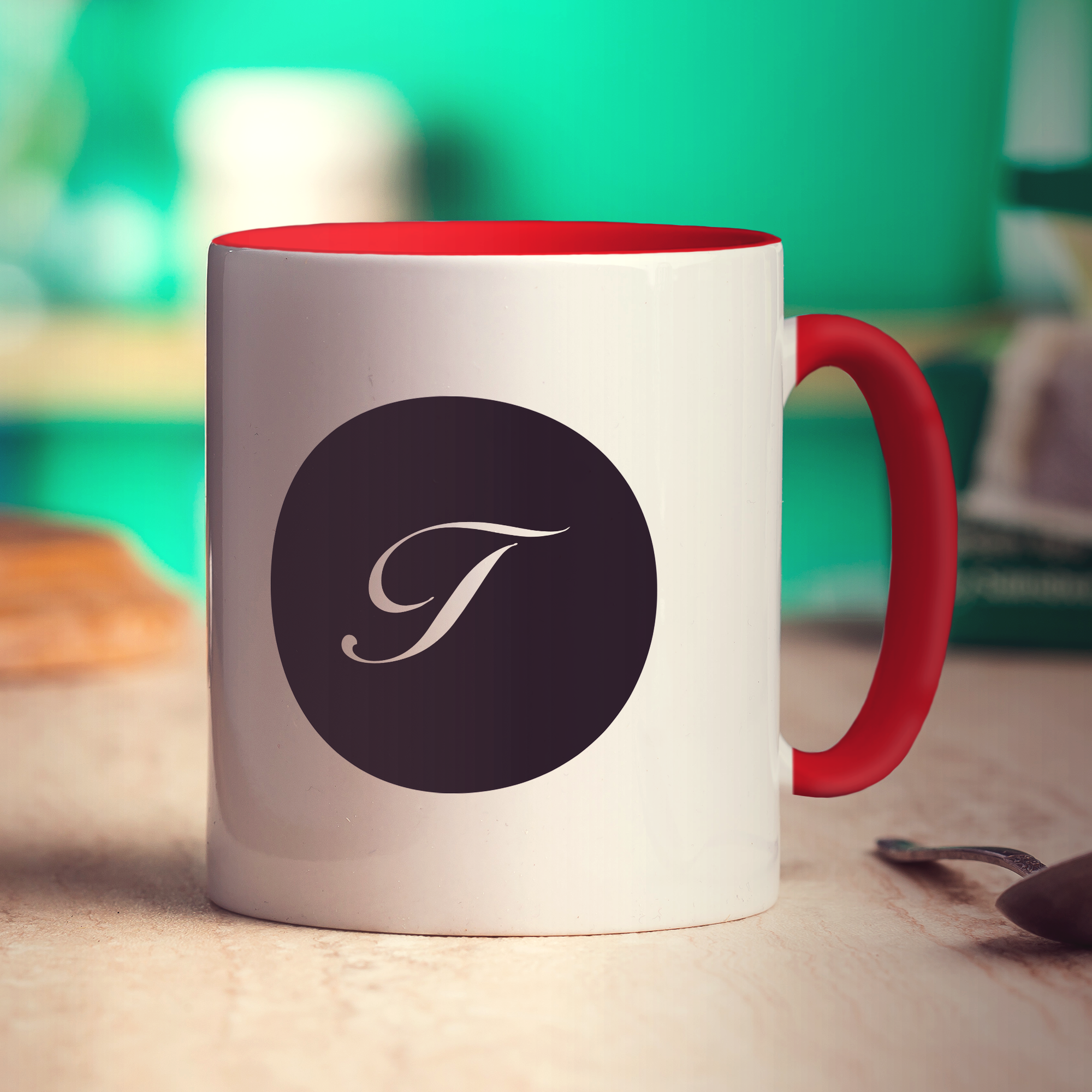 Promotional Mug Fancy Stamp