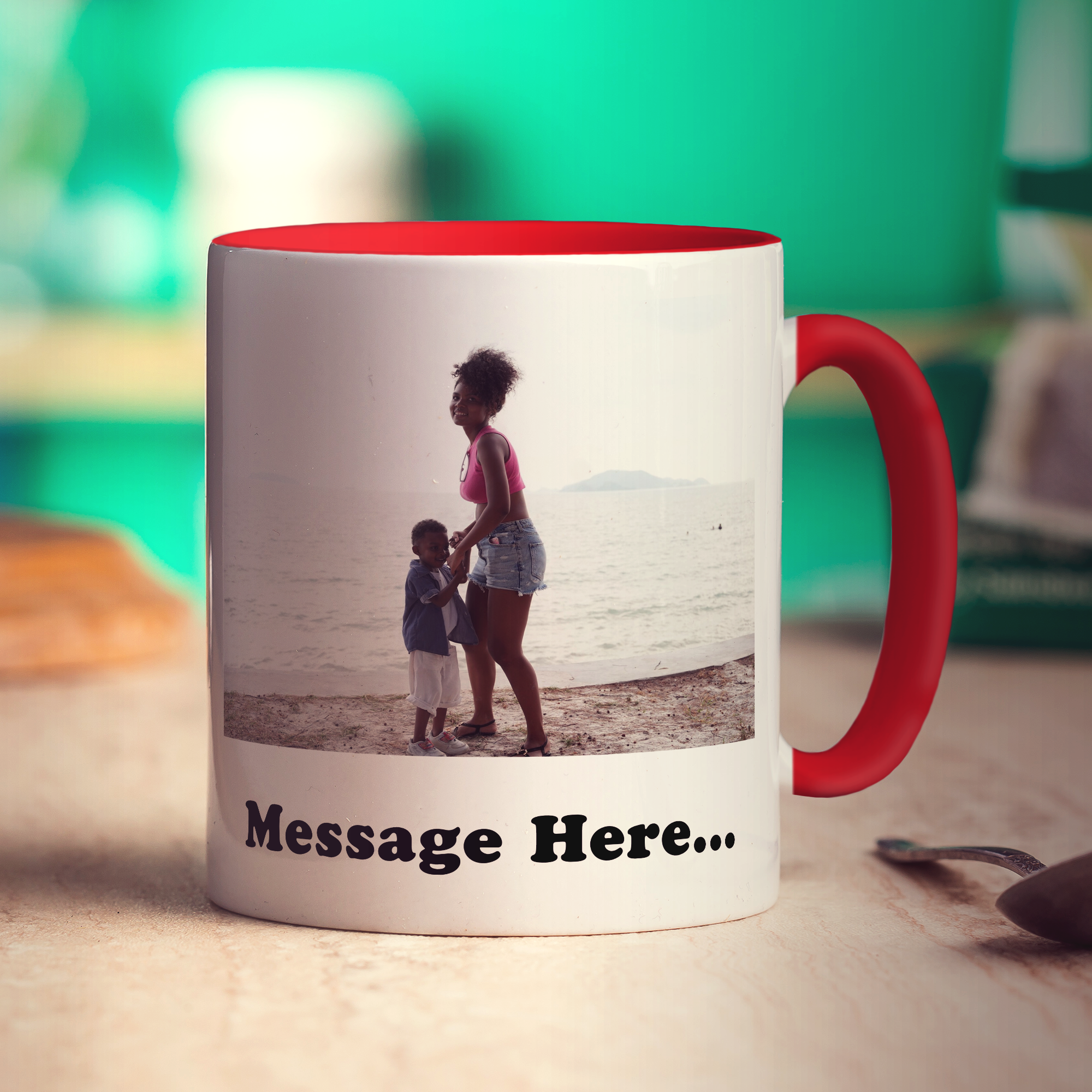 Photo Mug with Caption