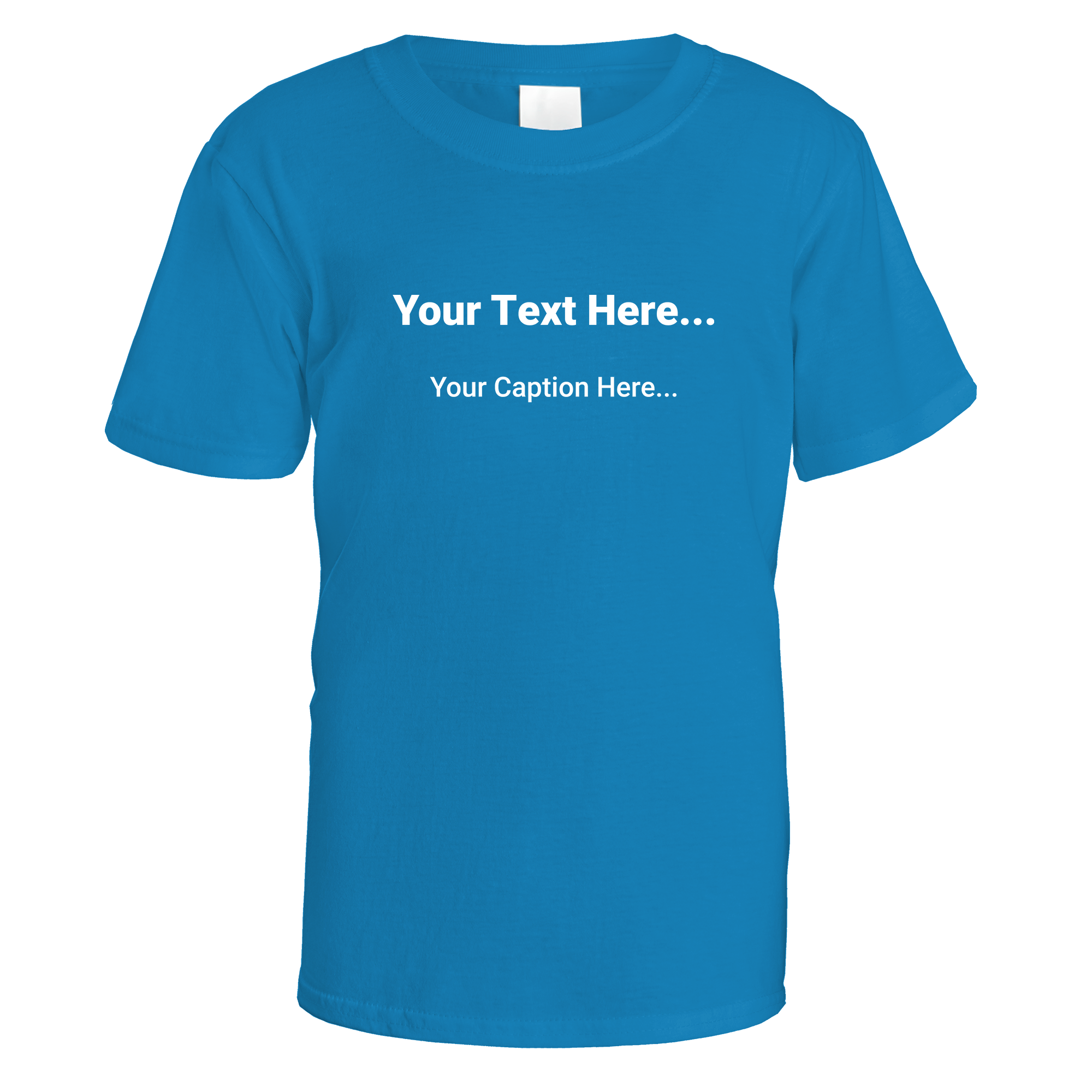 Personalised Header and Caption T-Shirt