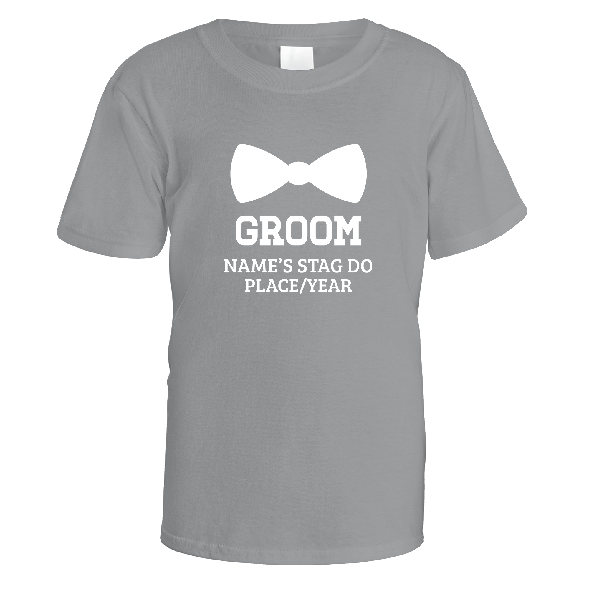 Groom Bow Tie Stag Do T-Shirt
