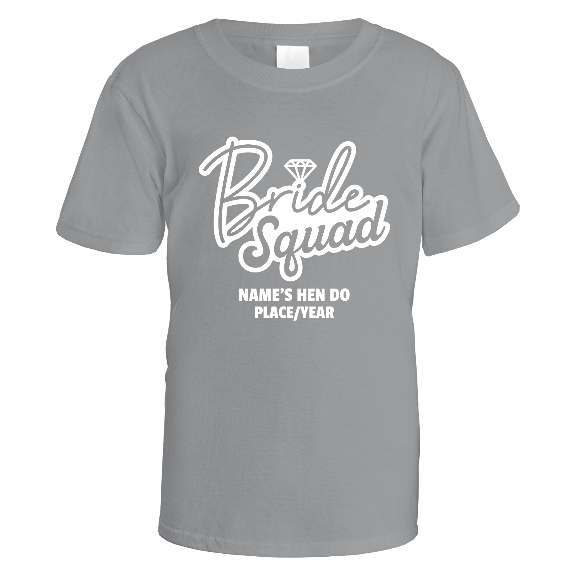 Bride Squad Diamond Hen Do T-Shirt