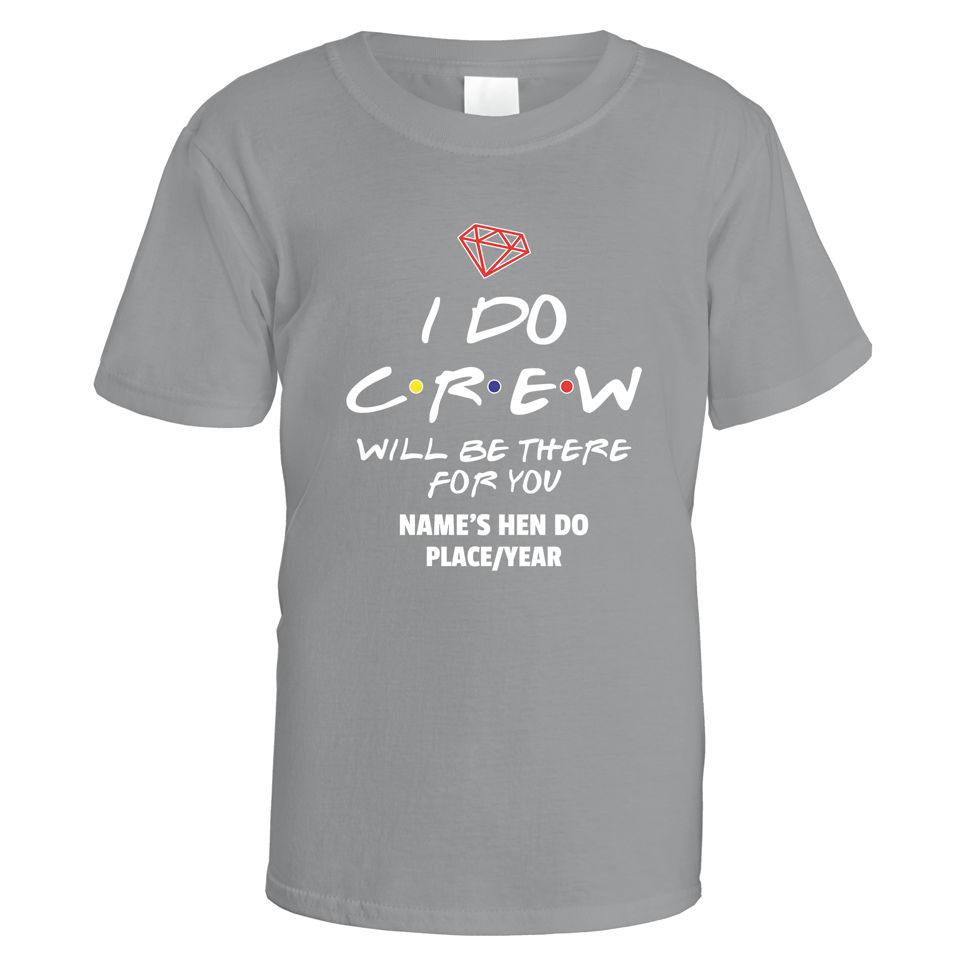 I Do Crew Mates Hen Do T-Shirt