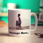 Photo Mug with Caption - Standard 330ml (11oz) / White
