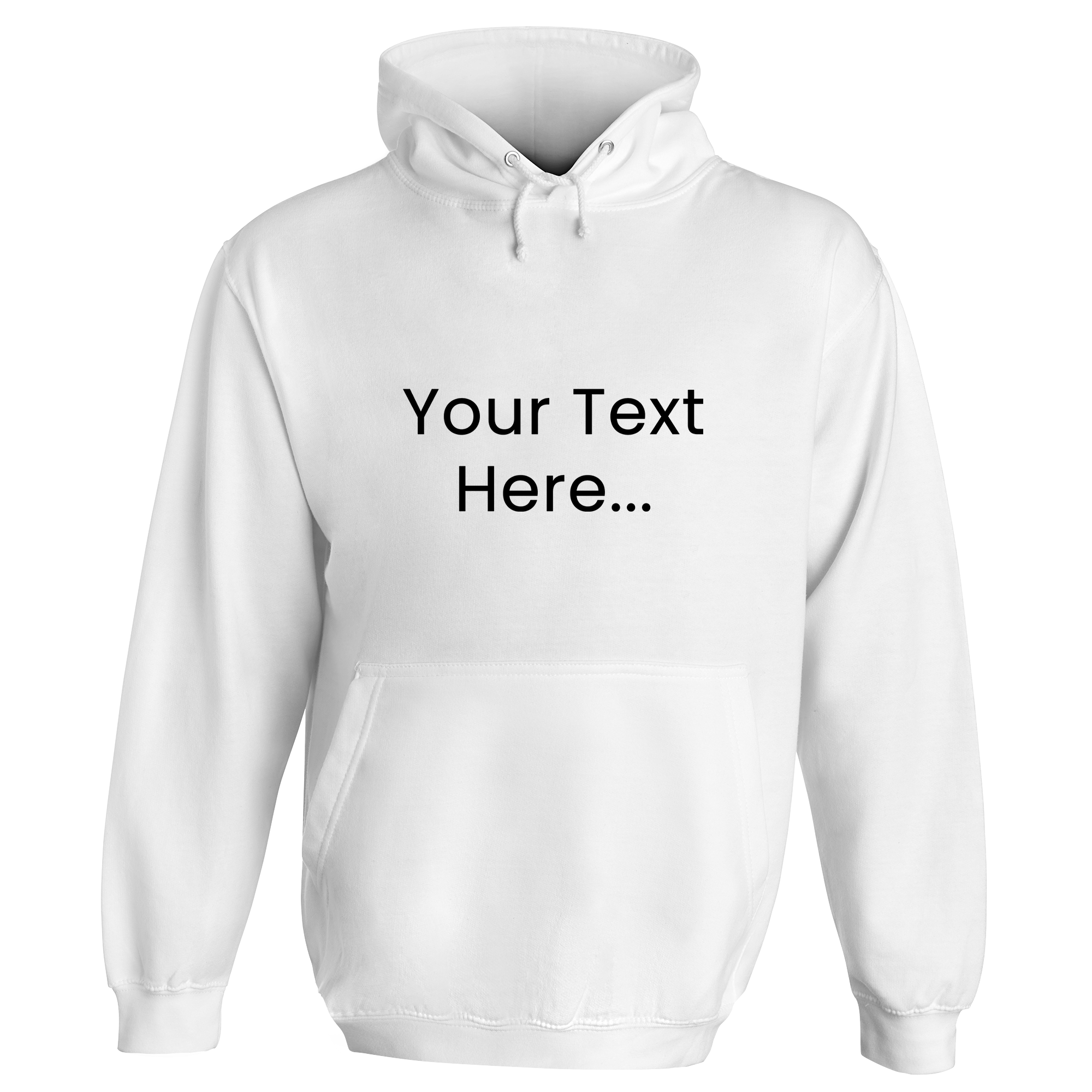 Custom Text Hoodie