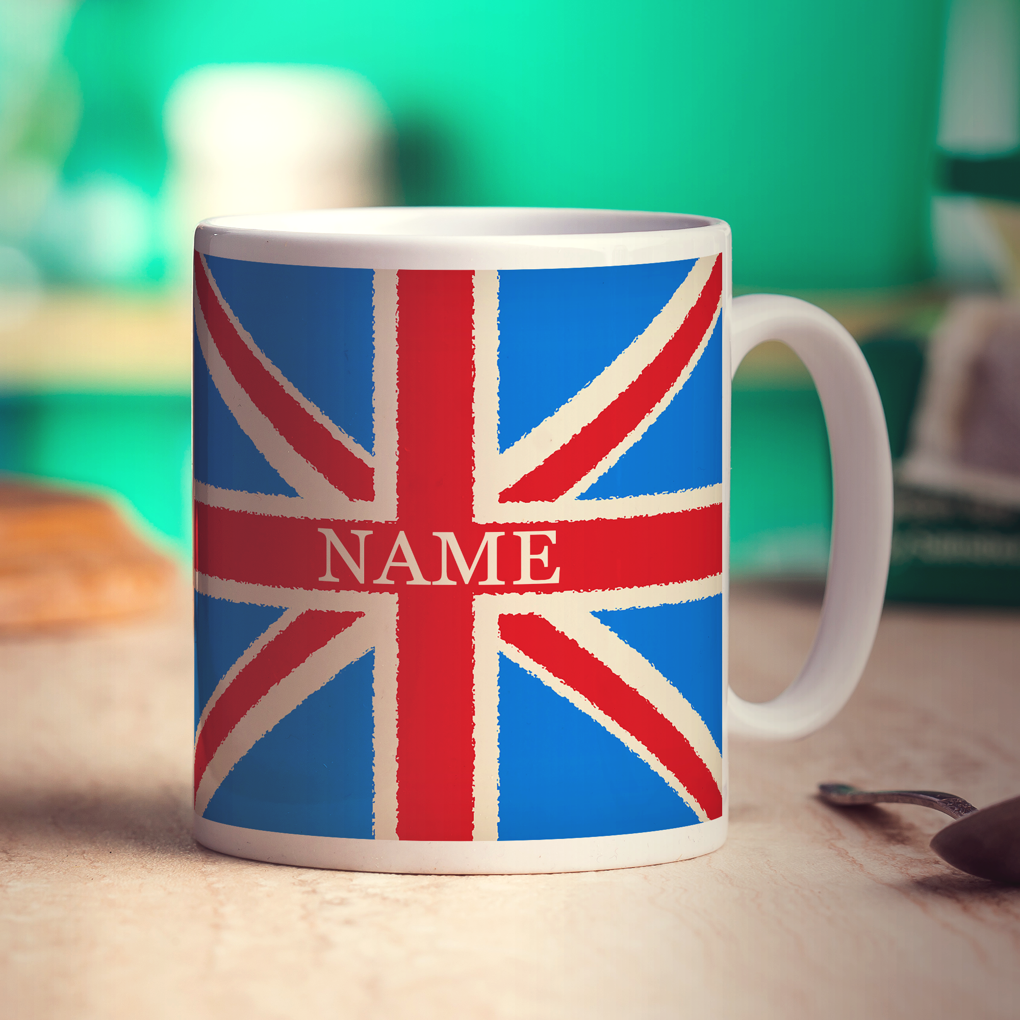 Personalised UK Mugs - Union Jack