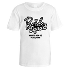 Bride Squad Diamond Hen Do T-Shirt - XX Large / White