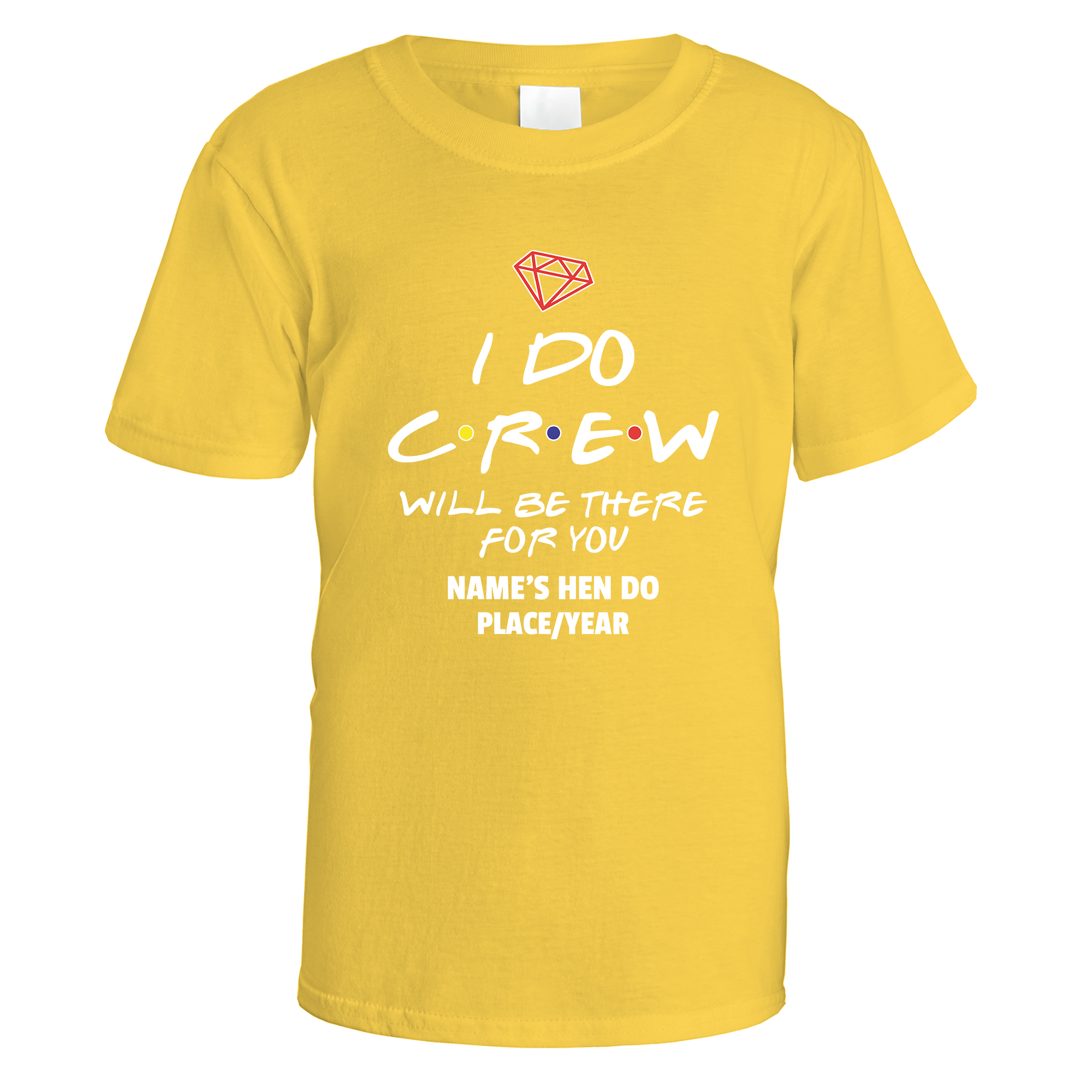 I Do Crew Mates Hen Do T-Shirt