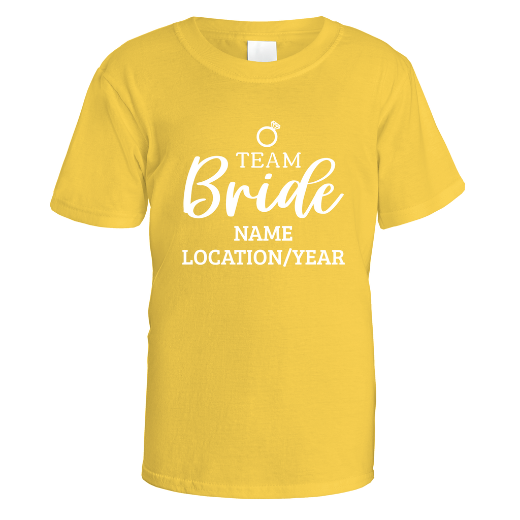 Team Bride Ring Hen Do T-Shirt