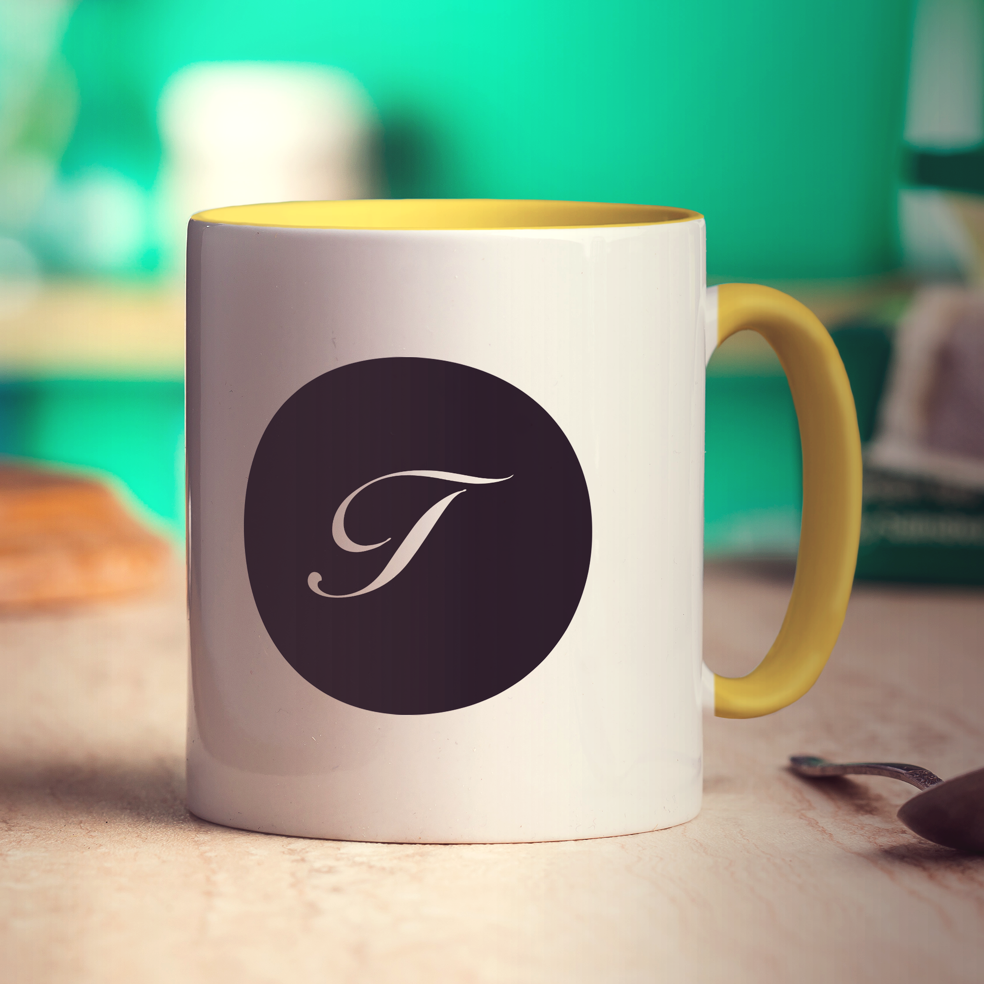 Promotional Mug Fancy Stamp