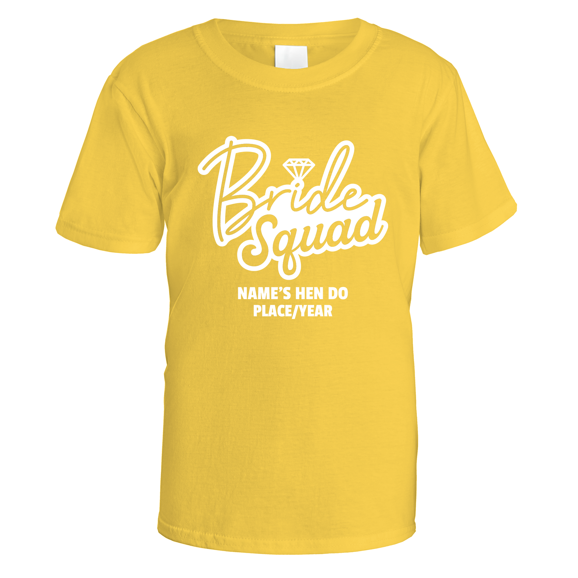 Bride Squad Diamond Hen Do T-Shirt