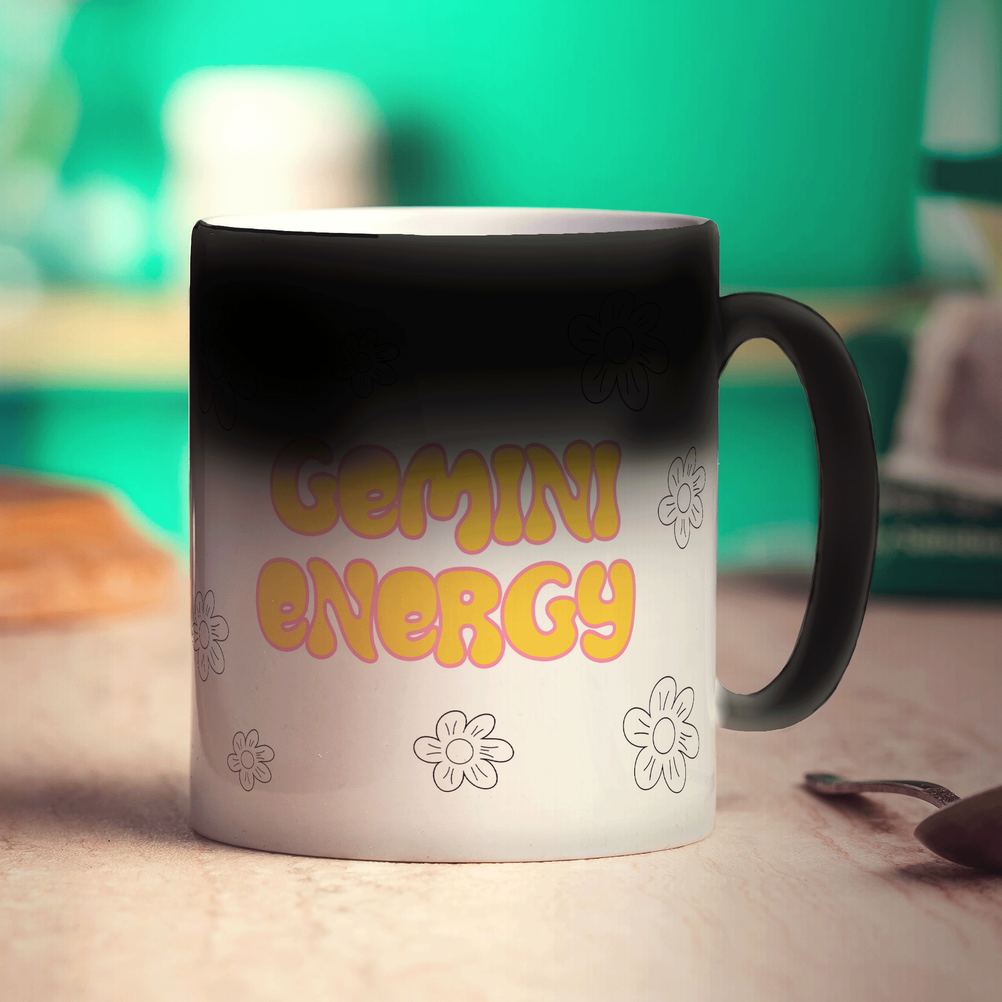 Gemini Energy Star Sign Mug