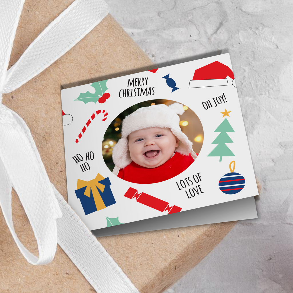 Christmas Theme Photo Wrapping Paper